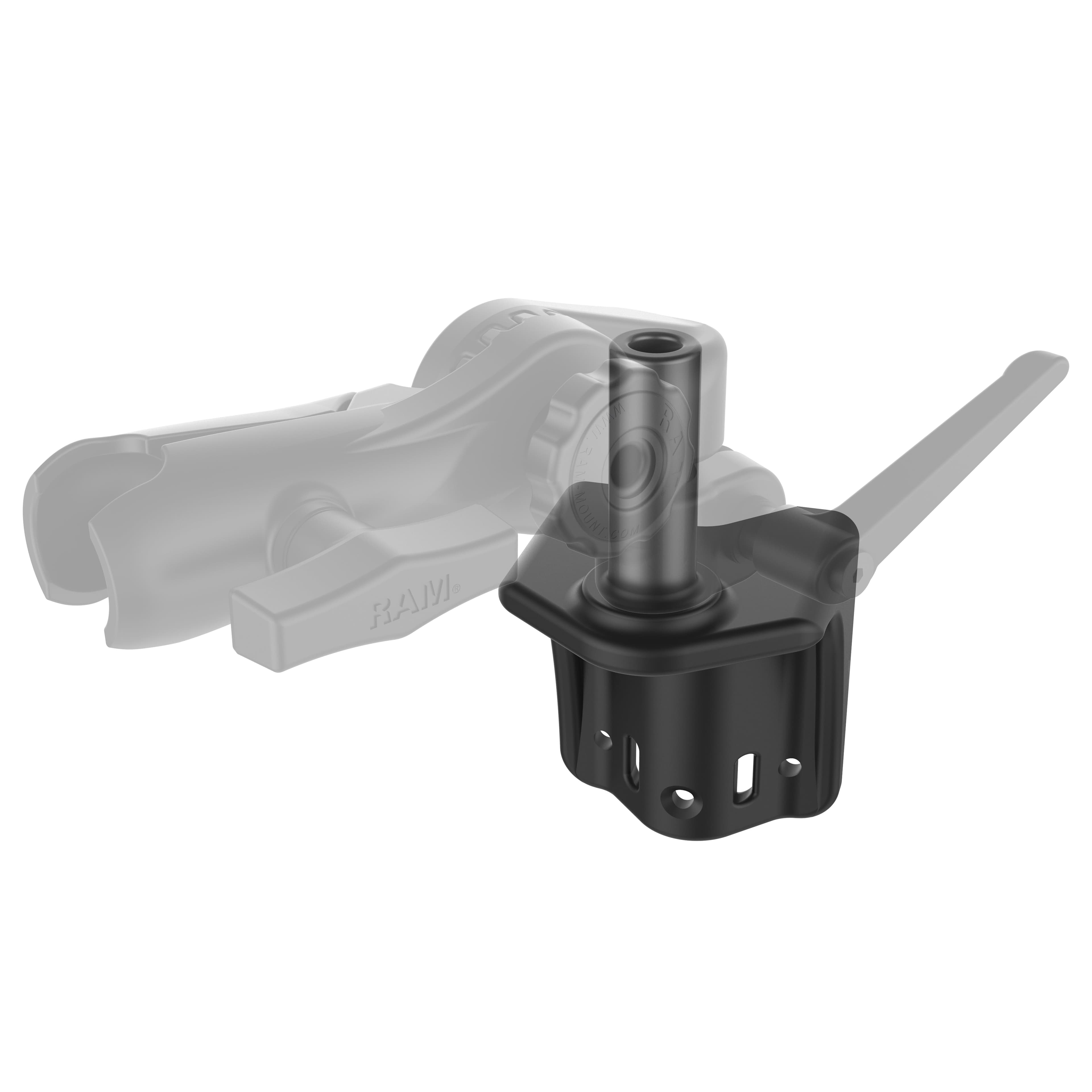 RAM® Vertical Mounting Base with 1/2" NPT Post