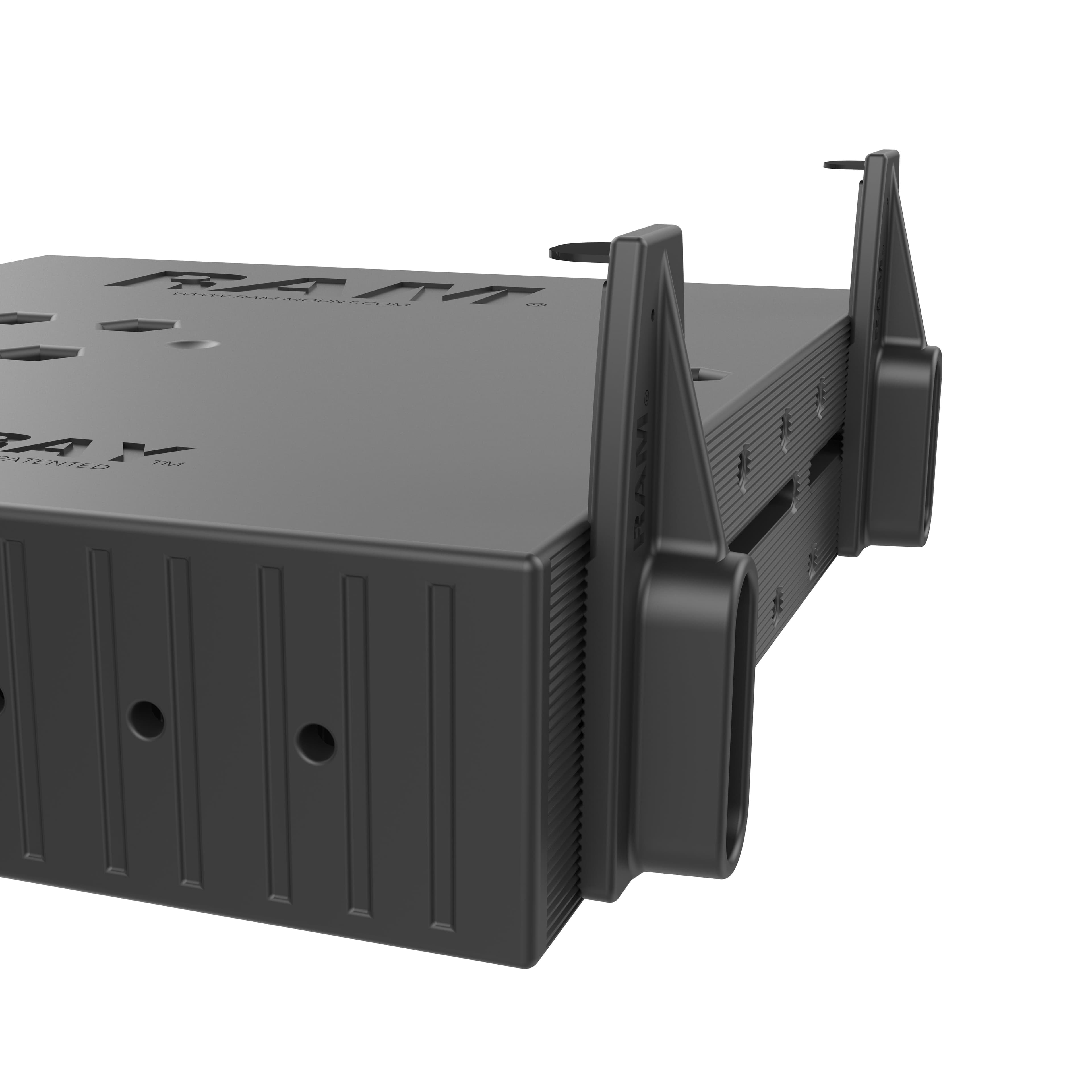 RAM® Tough-Tray™ Spring Loaded Laptop Holder with Flat Retaining Arms