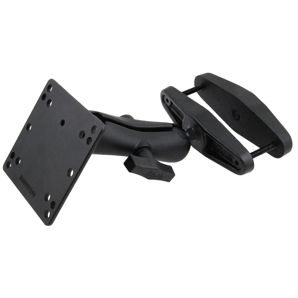 RAM® 5" (12.7 cm) Square Post Clamp Mount with 100x100mm VESA Plate
