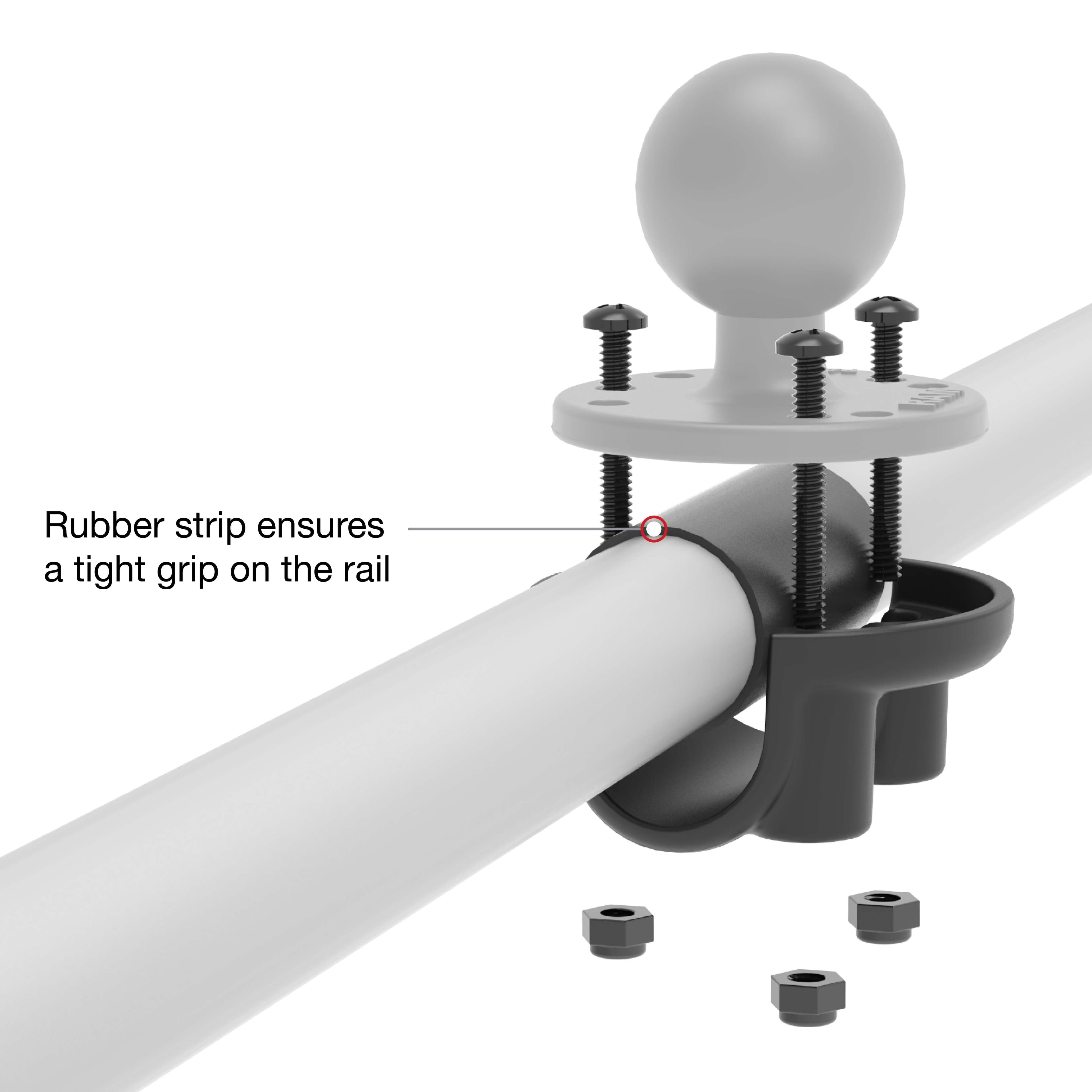RAM® Rail Adapter Kit for Round Bases