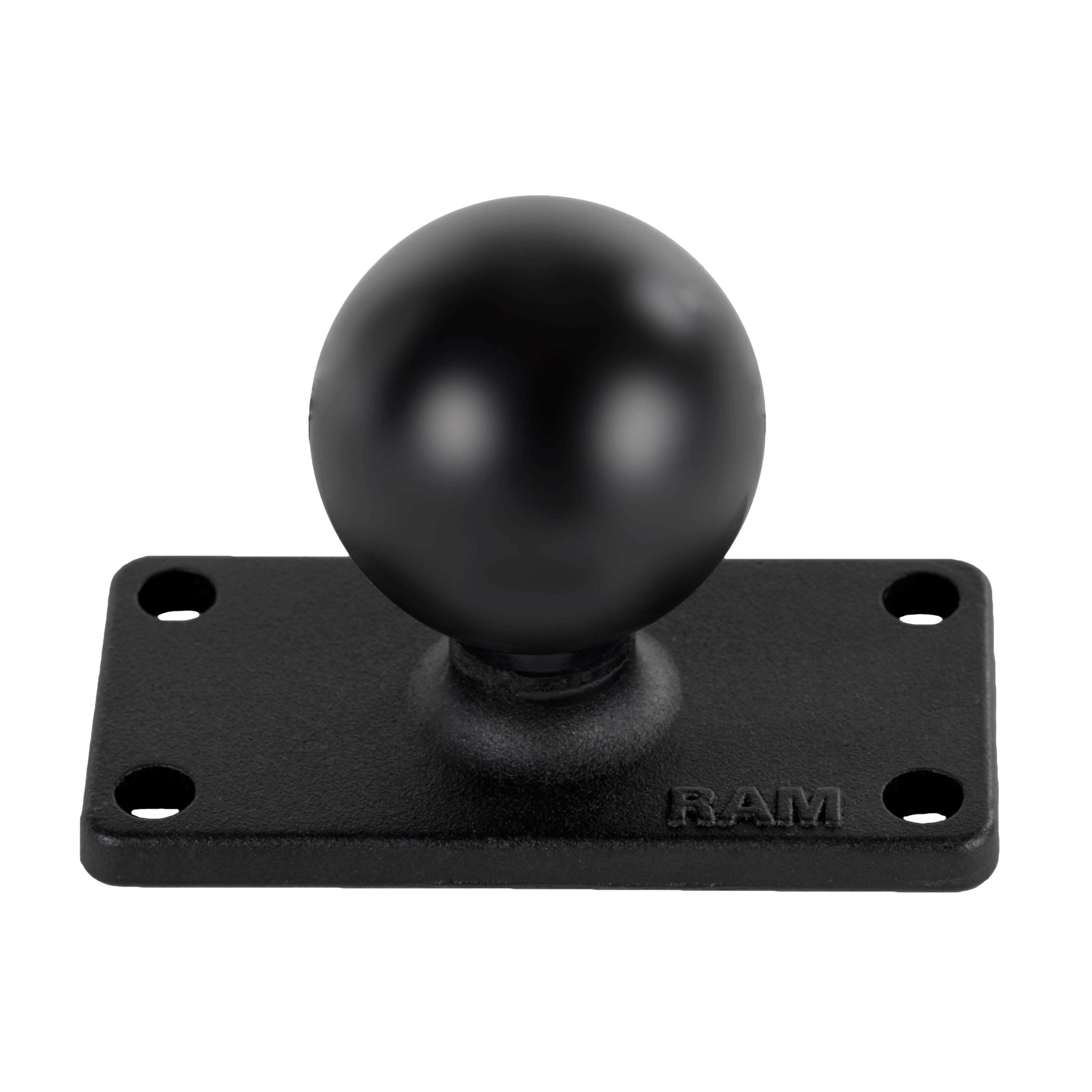 RAM® Ball Base with 1" (25.4 mm) x 2.5" (63.5 mm) 4-Hole Pattern - C Size