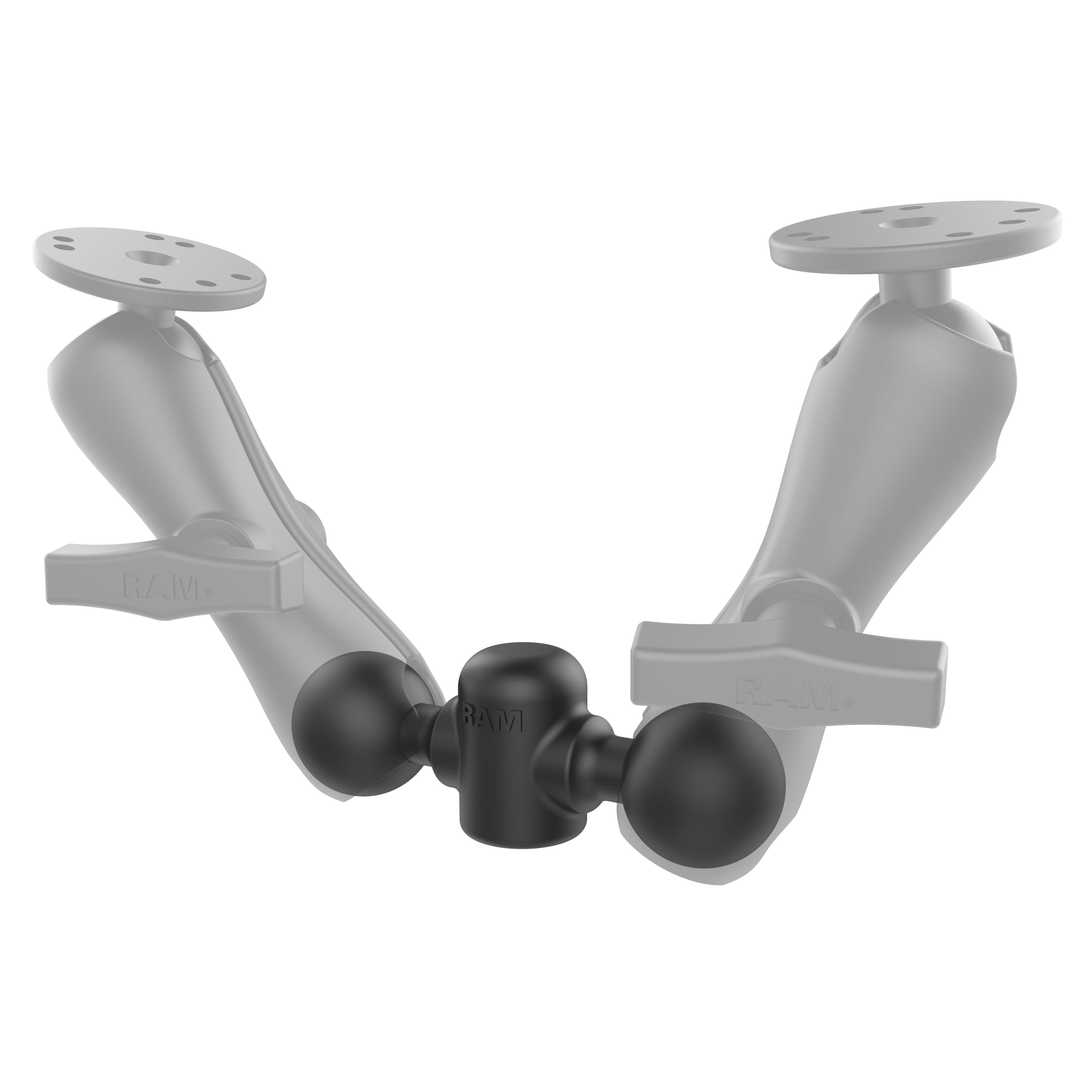 RAM® Double Ball Adapter with 1/2" NPT Threaded Hole