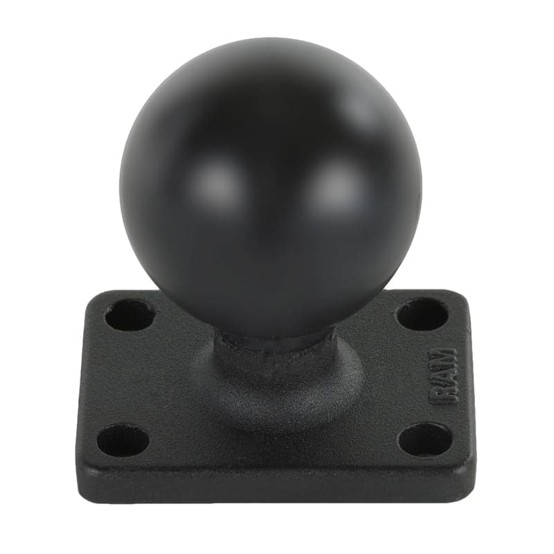 RAM® Ball Base with 1" (25.4 mm) x 1.5" (38.1 mm) 4-Hole Pattern - C Size