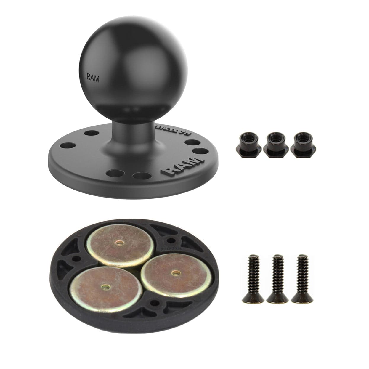 RAM® Triple Magnetic Ball Base