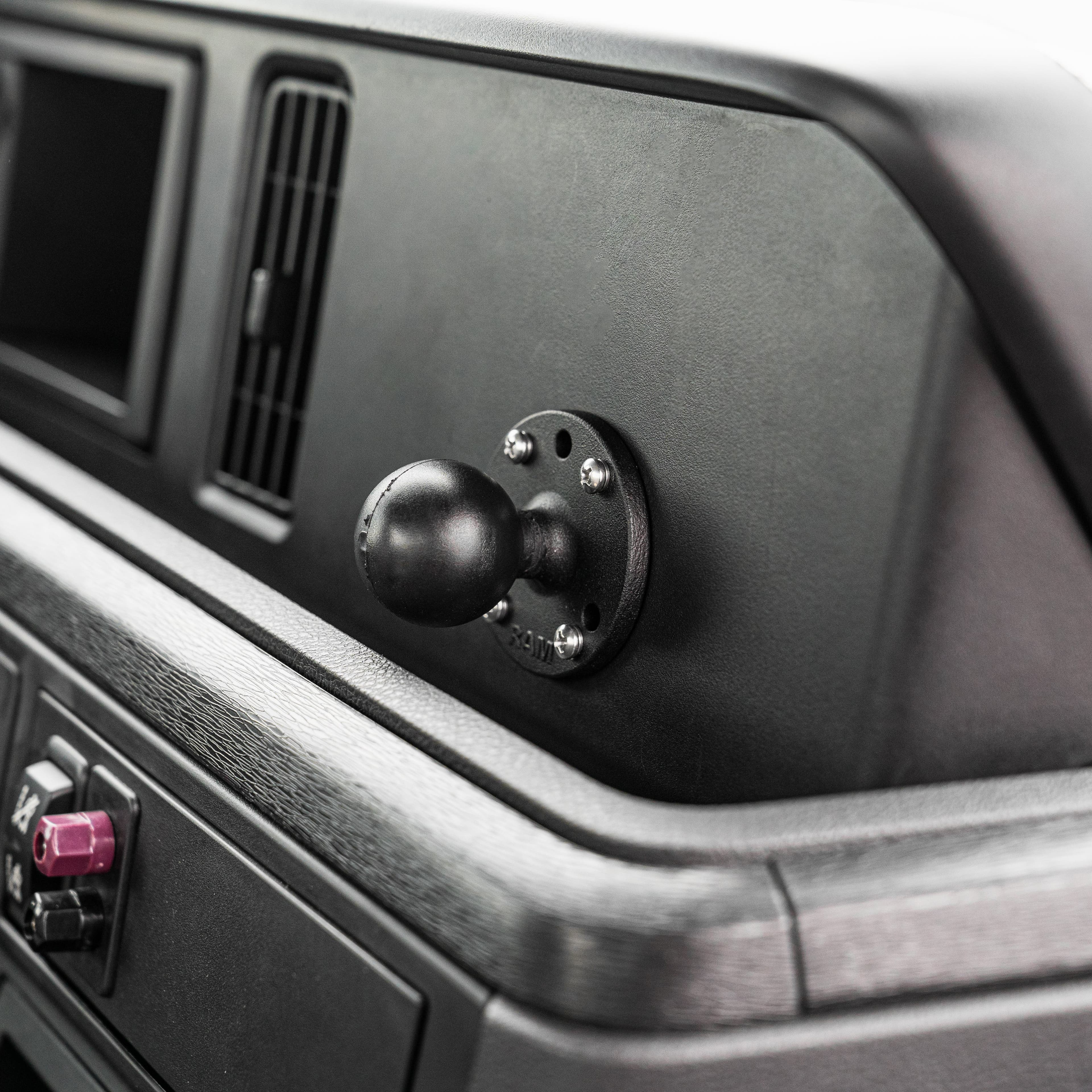 RAM® Drill-Down Dashboard Ball Base with Backing Plate - C Size