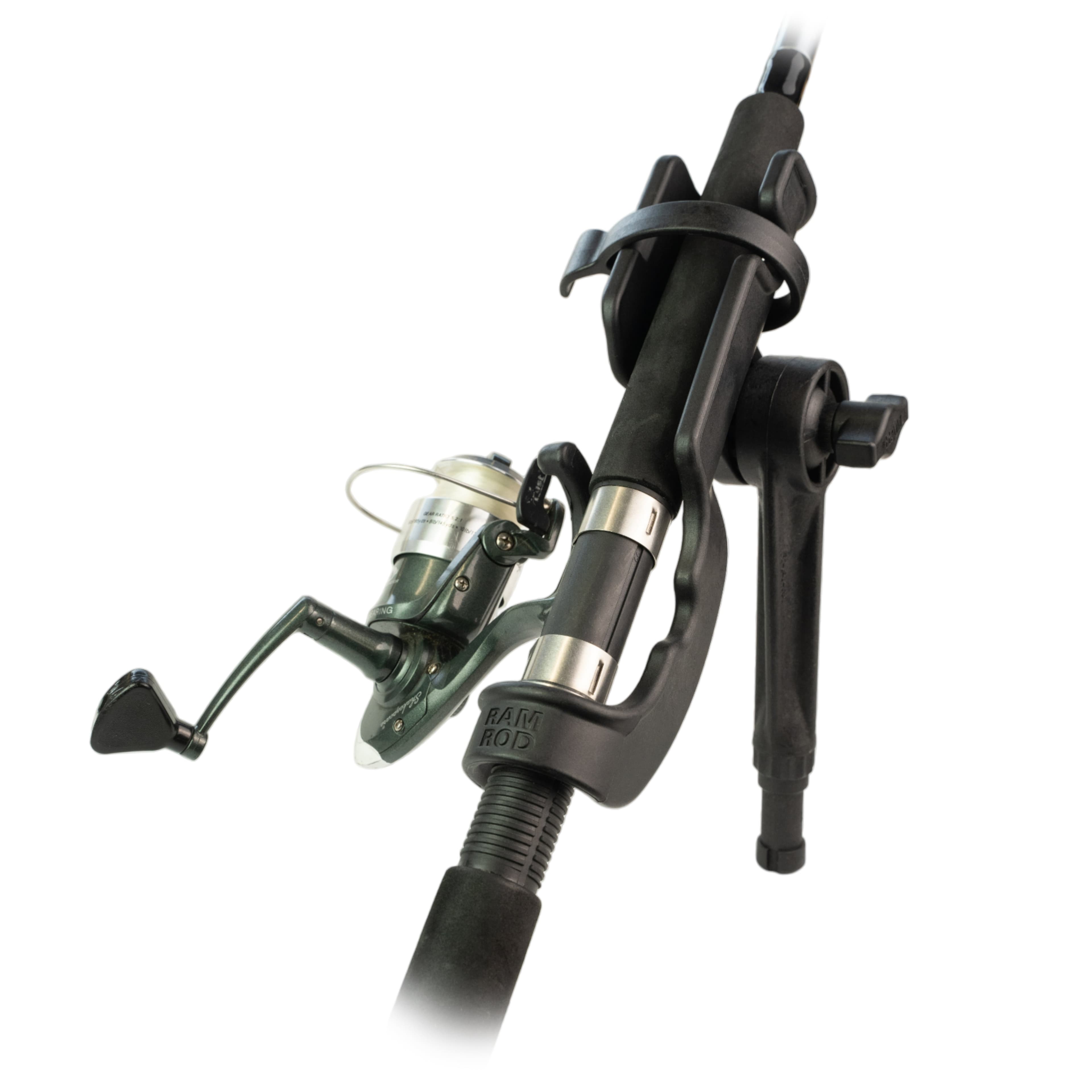 RAM ROD® Fishing Rod Holder with 6" (15.2 cm) Spline Post