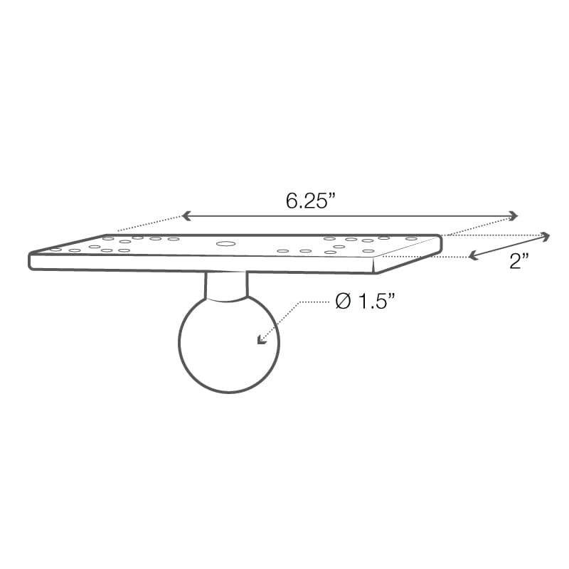 RAM® Universal Marine Electronic Ball - C Size