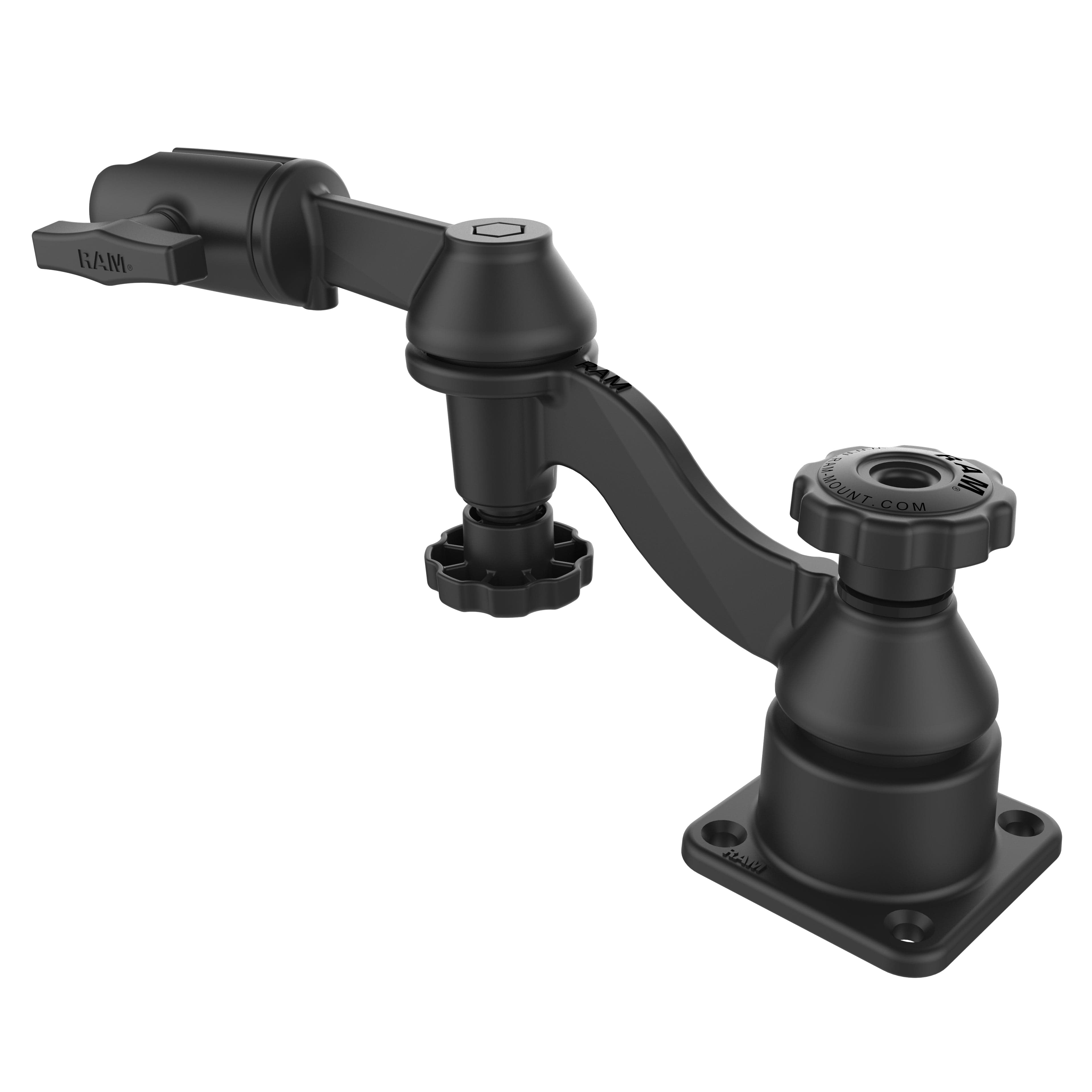 RAM® Horizontal 12" (30.5 cm) Swing Arm Mount with Socket Arm