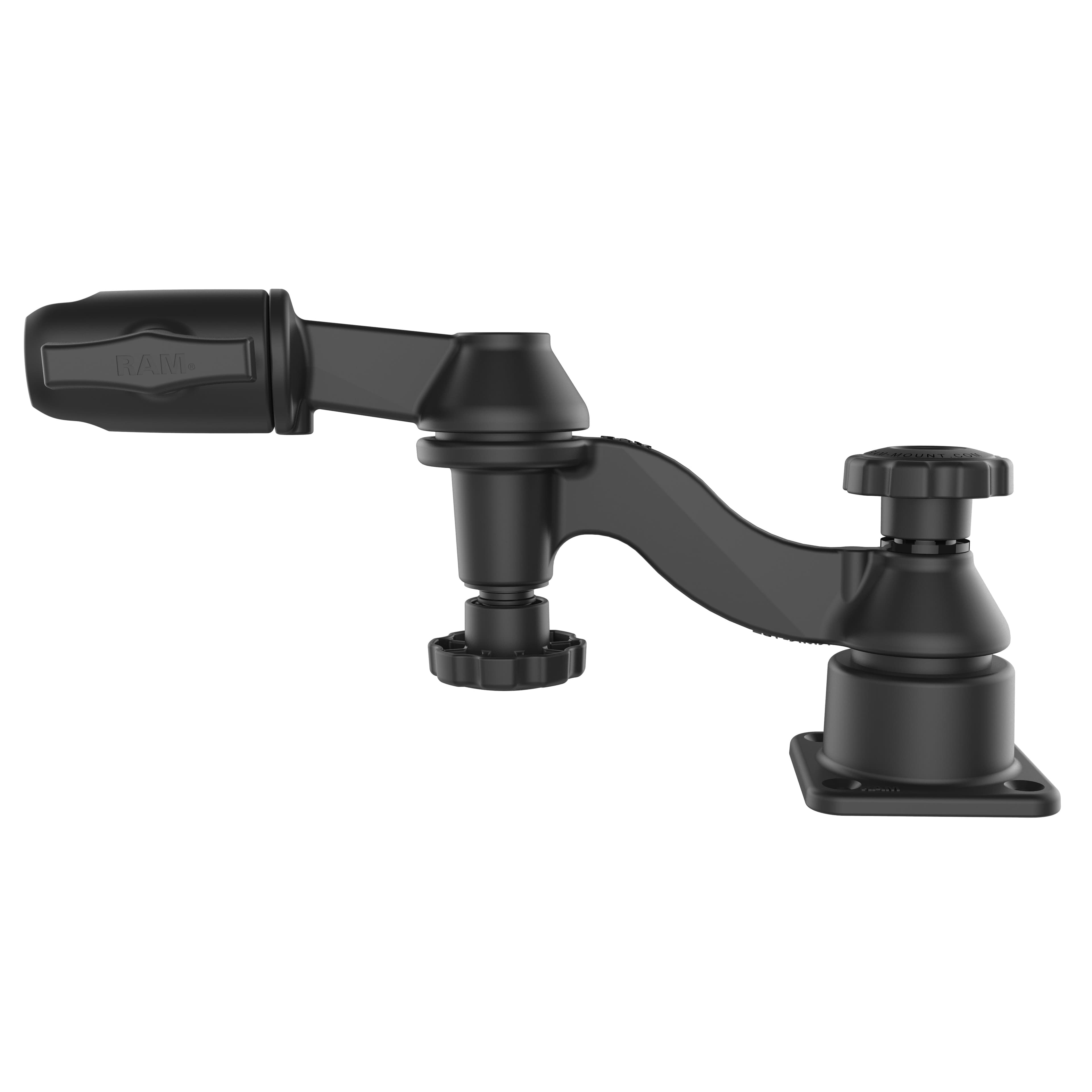 RAM® Horizontal 12" (30.5 cm) Swing Arm Mount with Socket Arm