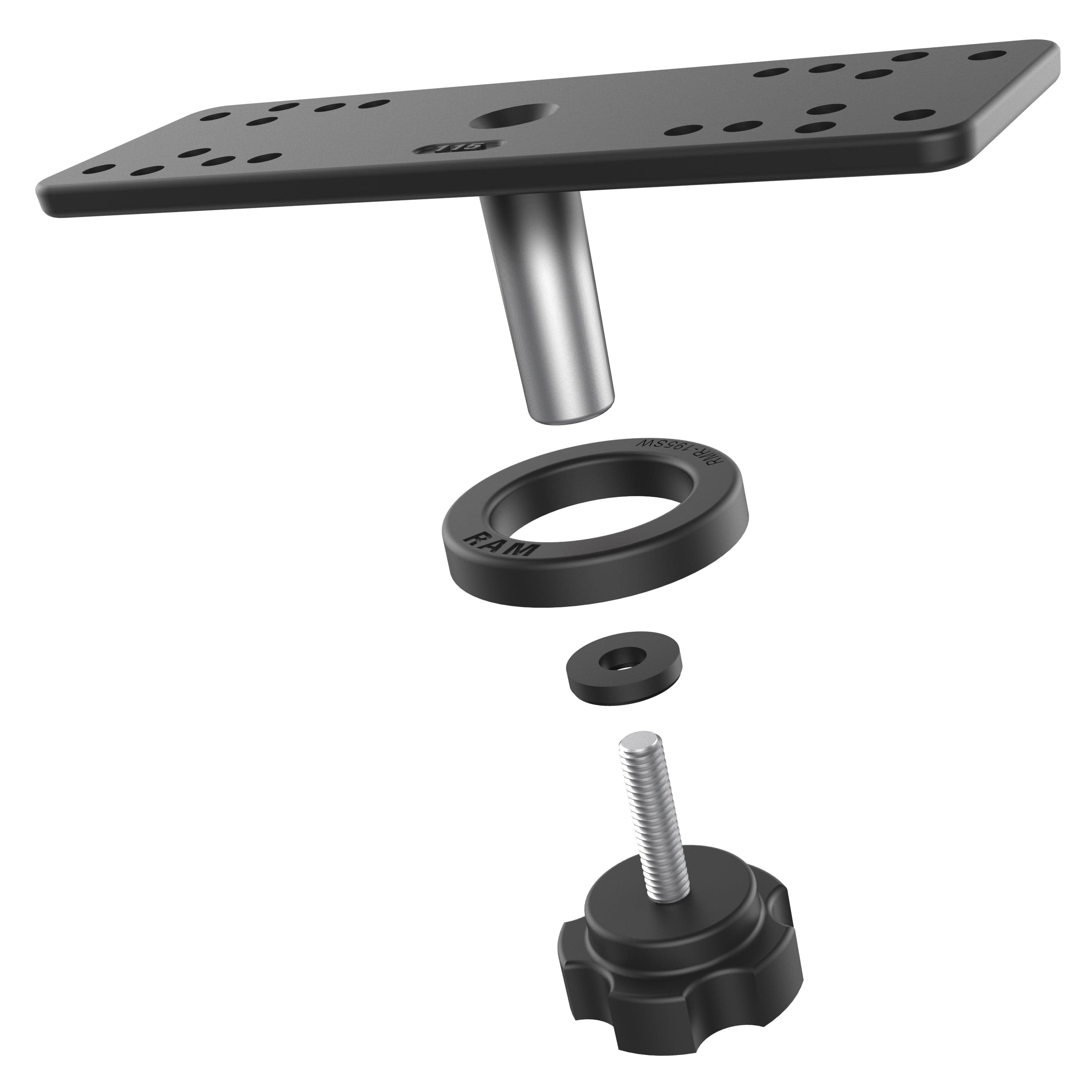 RAM® Rectangular Plate Adapter for Swing Arm Mounts