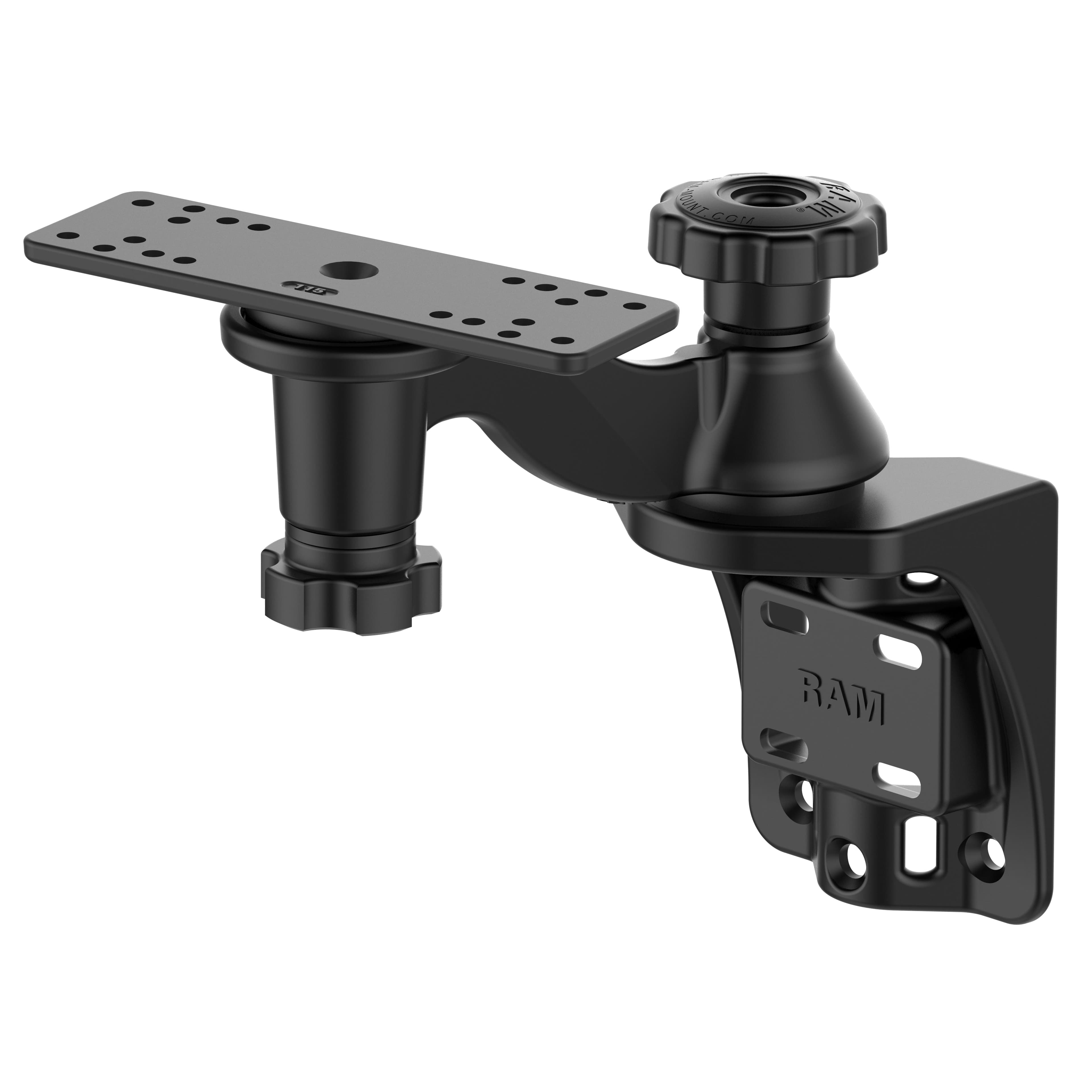 RAM® Vertical 6" (15.2 cm) Swing Arm Mount for Fish Finders & Plotters