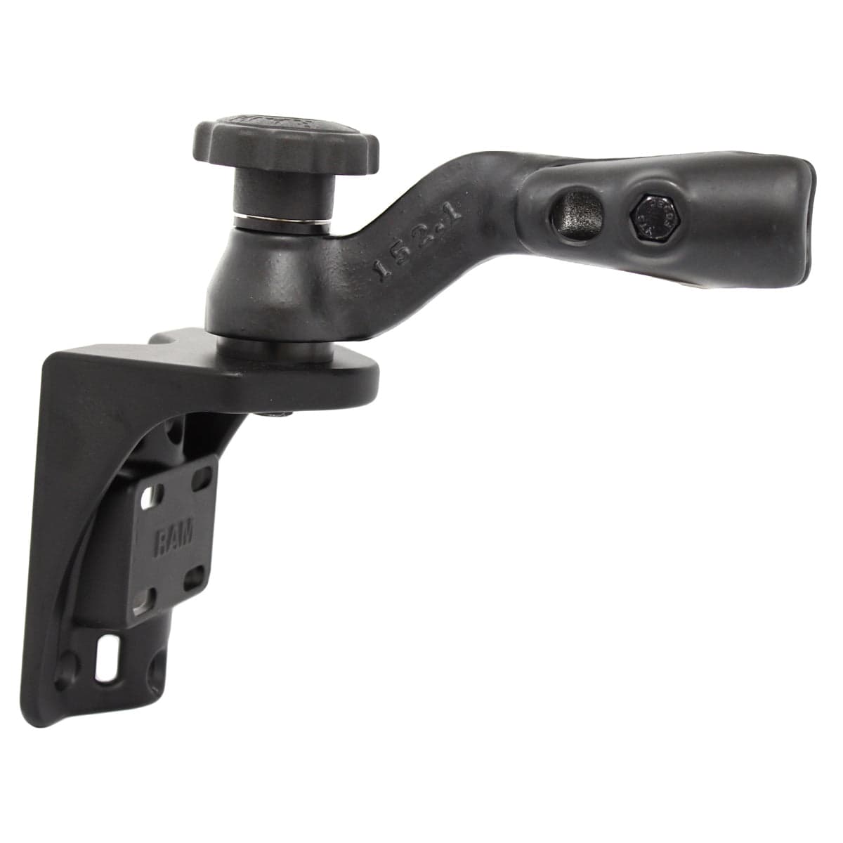 RAM® Vertical 6" (15.2 cm) Swing Arm Mount with Fixed Socket Arm