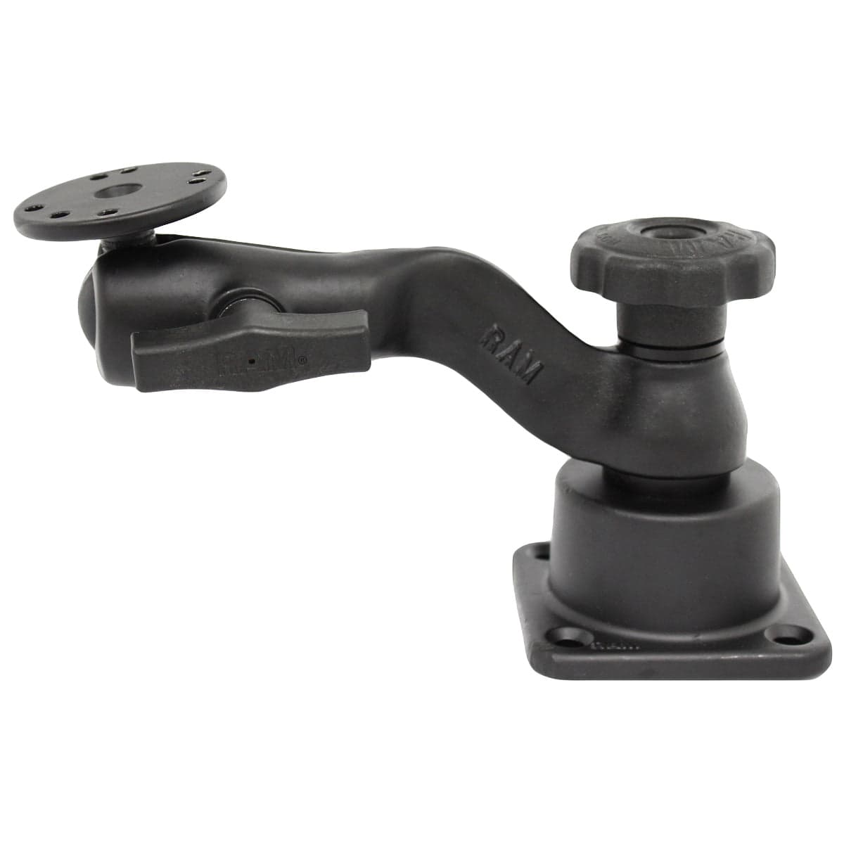 RAM® Horizontal 6" (15.2 cm) Swing Arm Mount with Fixed Ball & Socket Joint
