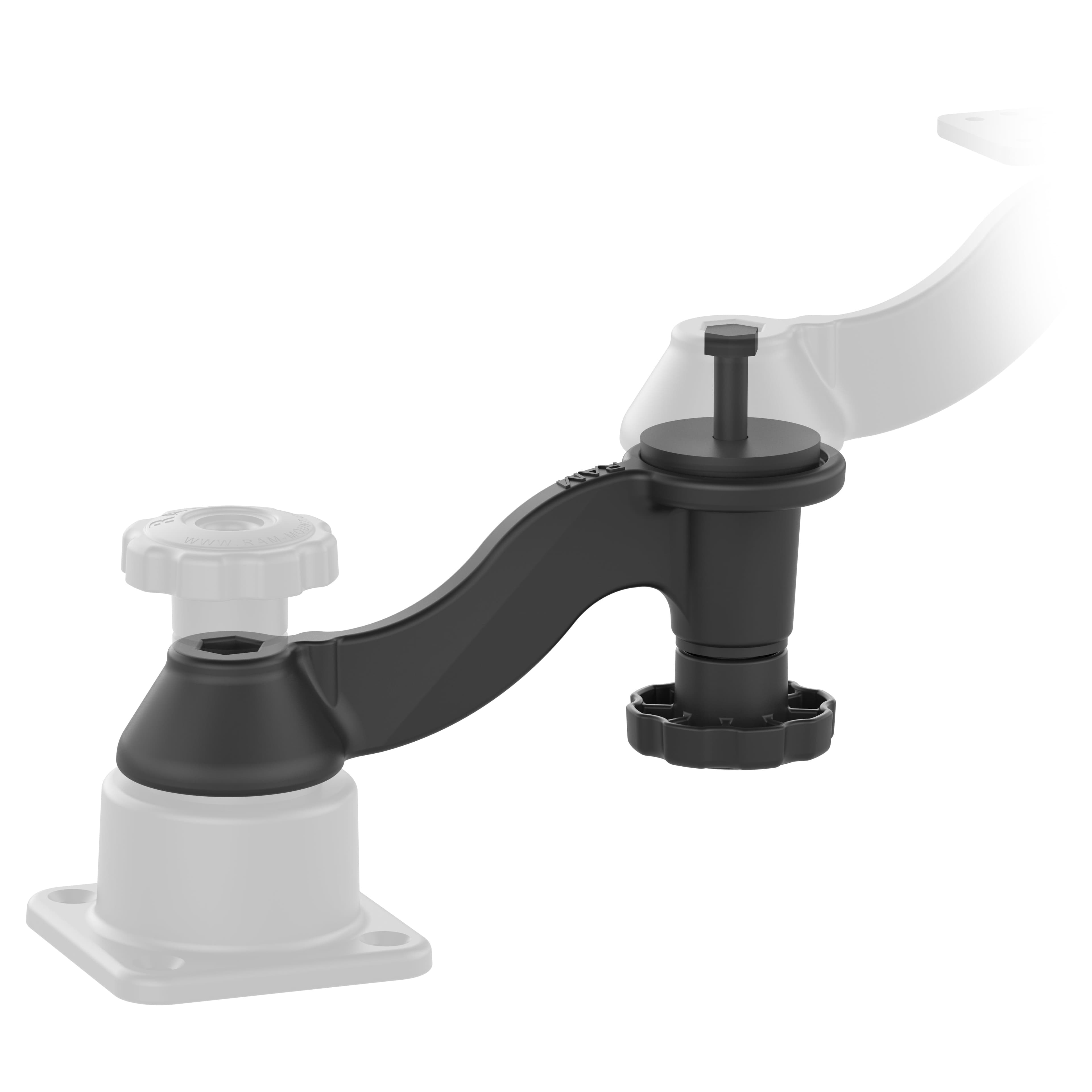 RAM® 6" Curved Extension Swing Arm for Horizontal/Vertical Mounts