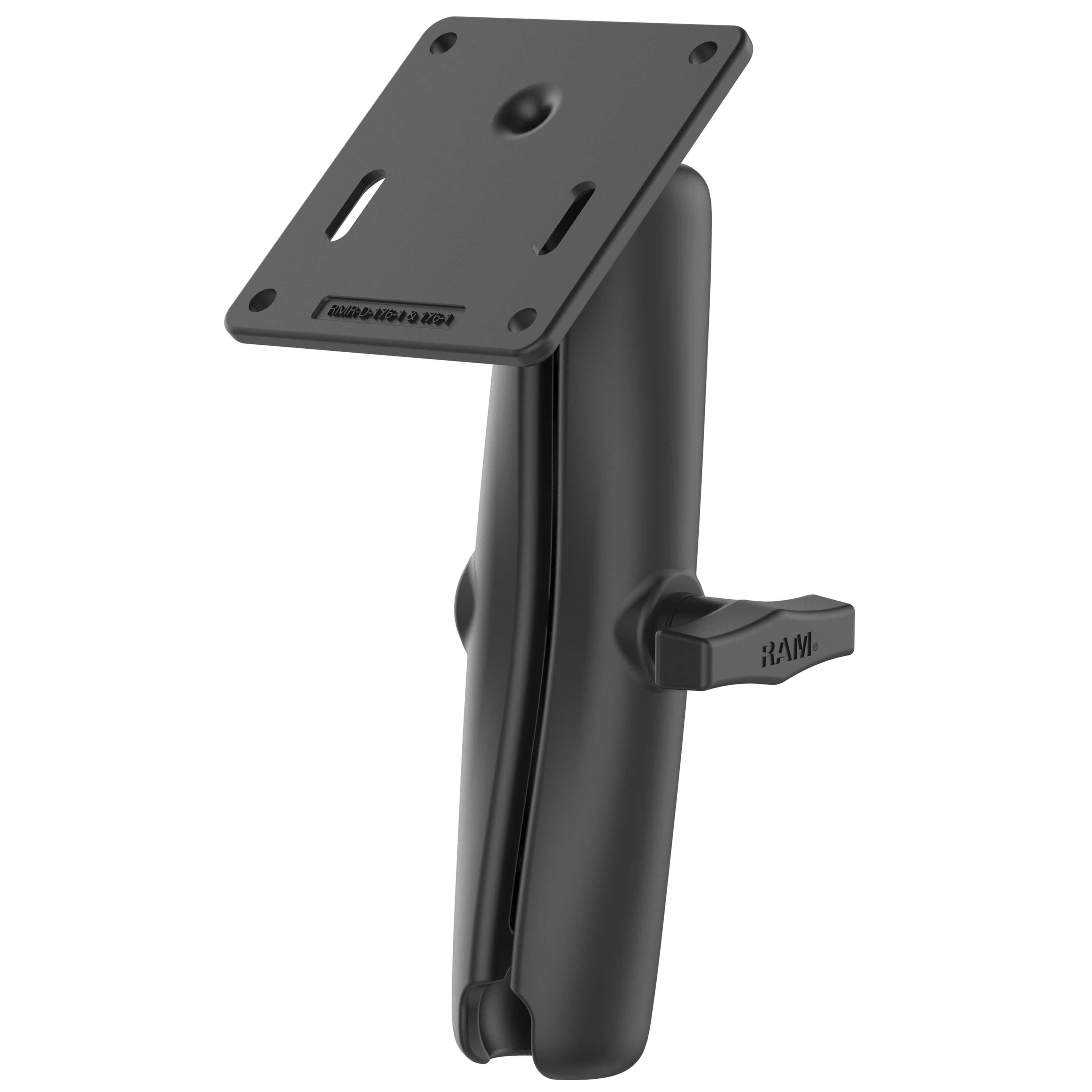 RAM® Double Socket Arm with 75mm VESA Plate - C Size Long