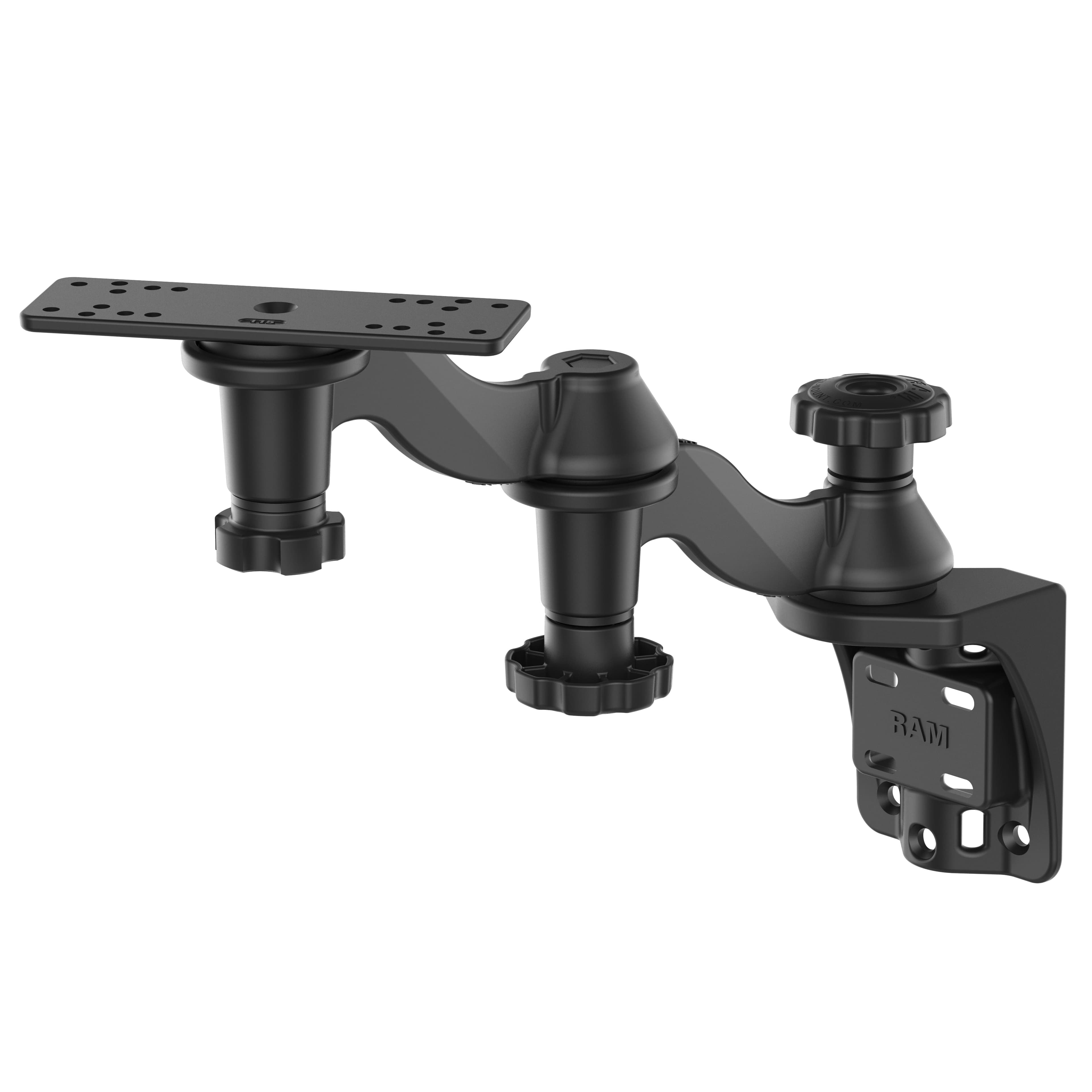 RAM® Vertical 12" (30.5 cm) Swing Arm Mount for Fish Finders & Plotters