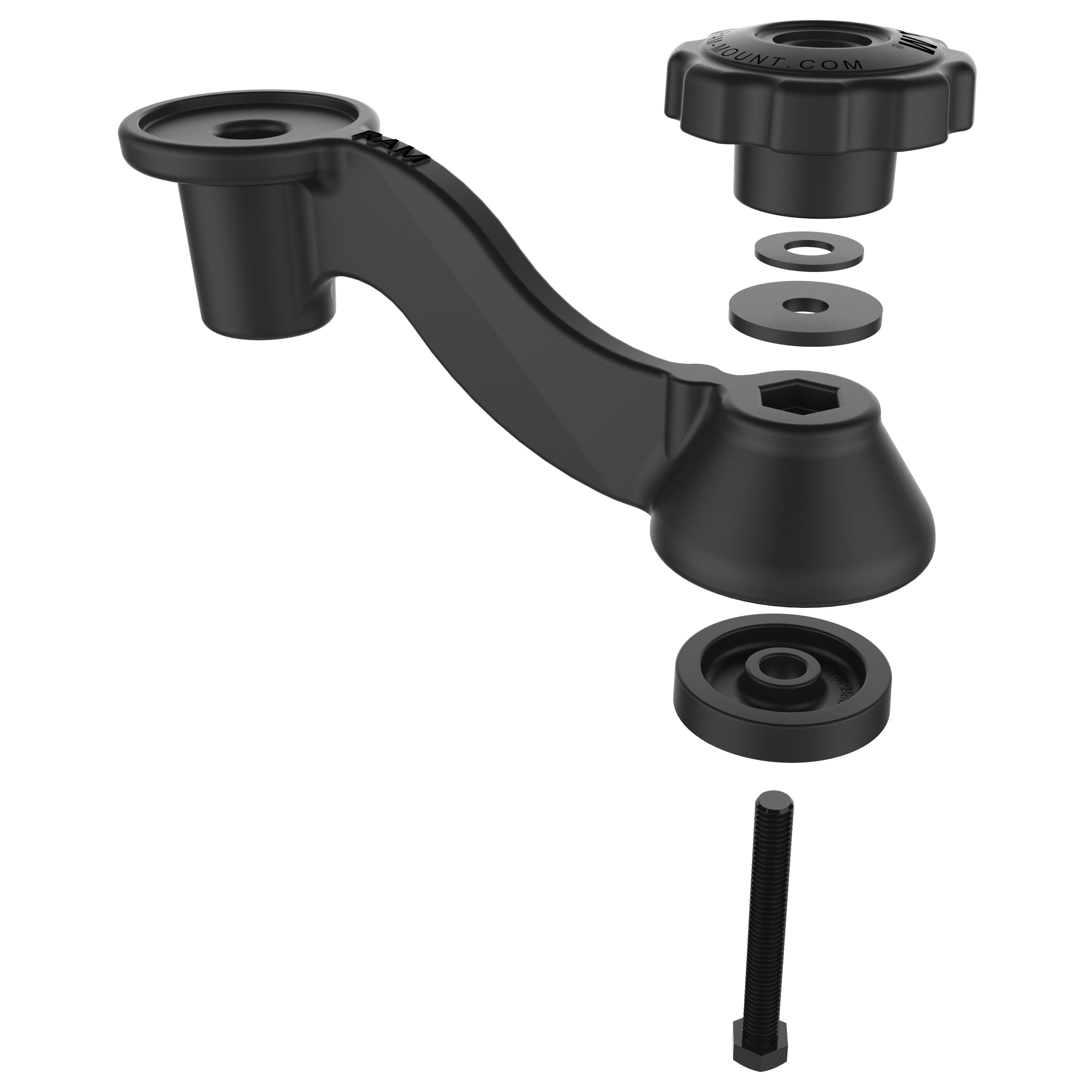 RAM® 6" (15.2 cm) Curved Swing Arm for Horizontal/Vertical Mounts