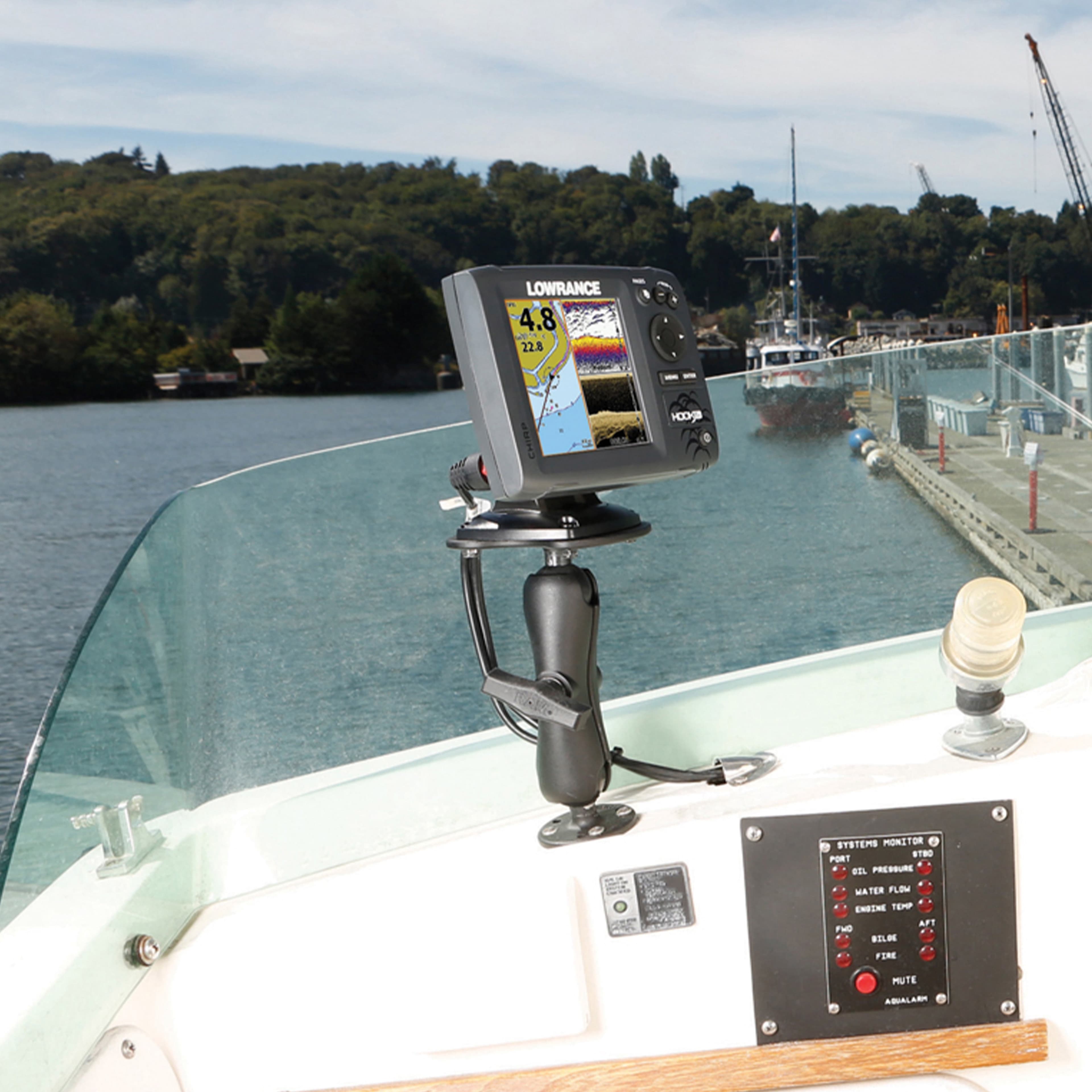 RAM® Fish Finder Mount for Humminbird Devices - C Size Medium