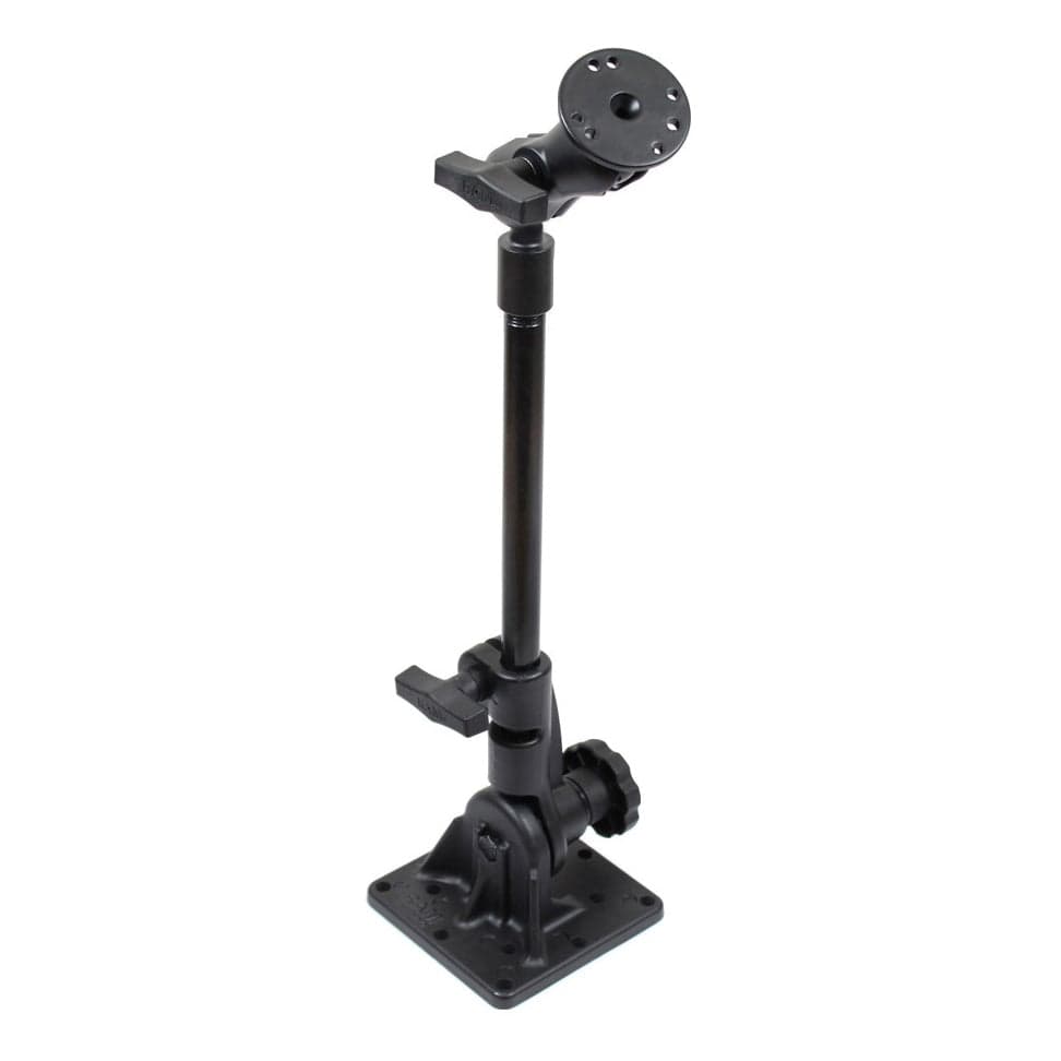 RAM® Pedestal Mount with 12" (30.5 cm) Pipe and Round Plate