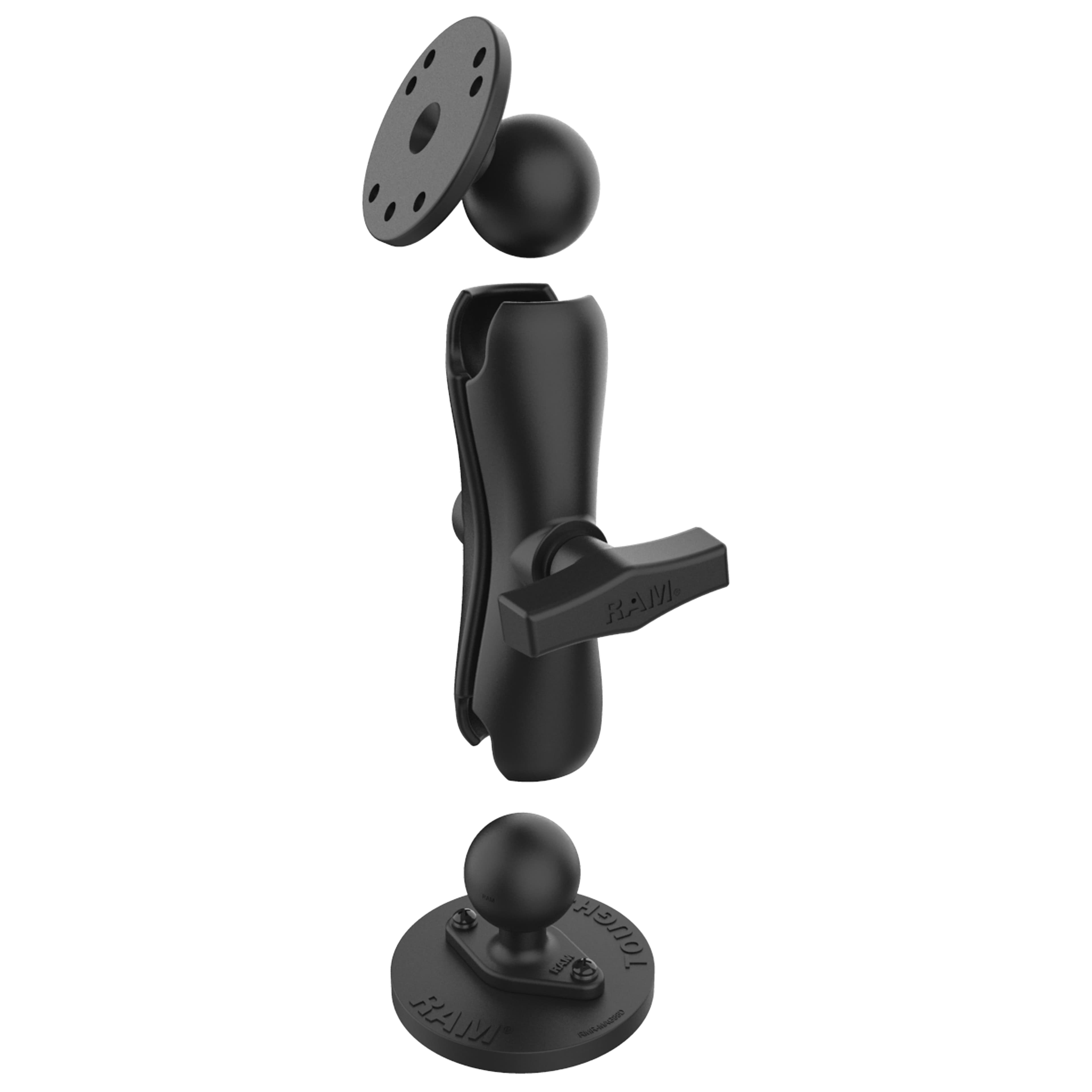 RAM® Tough-Mag™ Heavy Duty Magnetic Mount with Round Plate - Medium