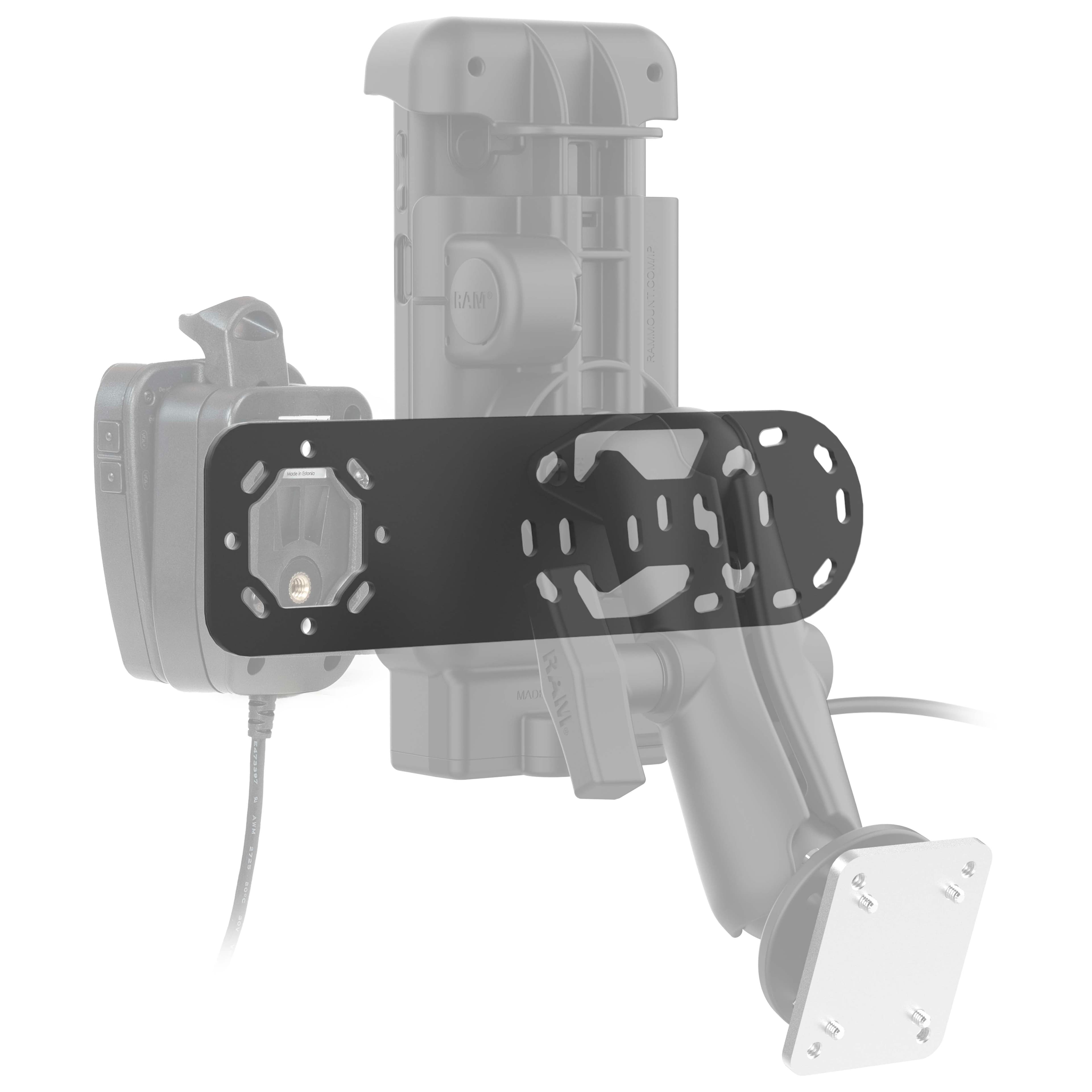 RAM® Short Bracket Adapter for Speakers & Microphones
