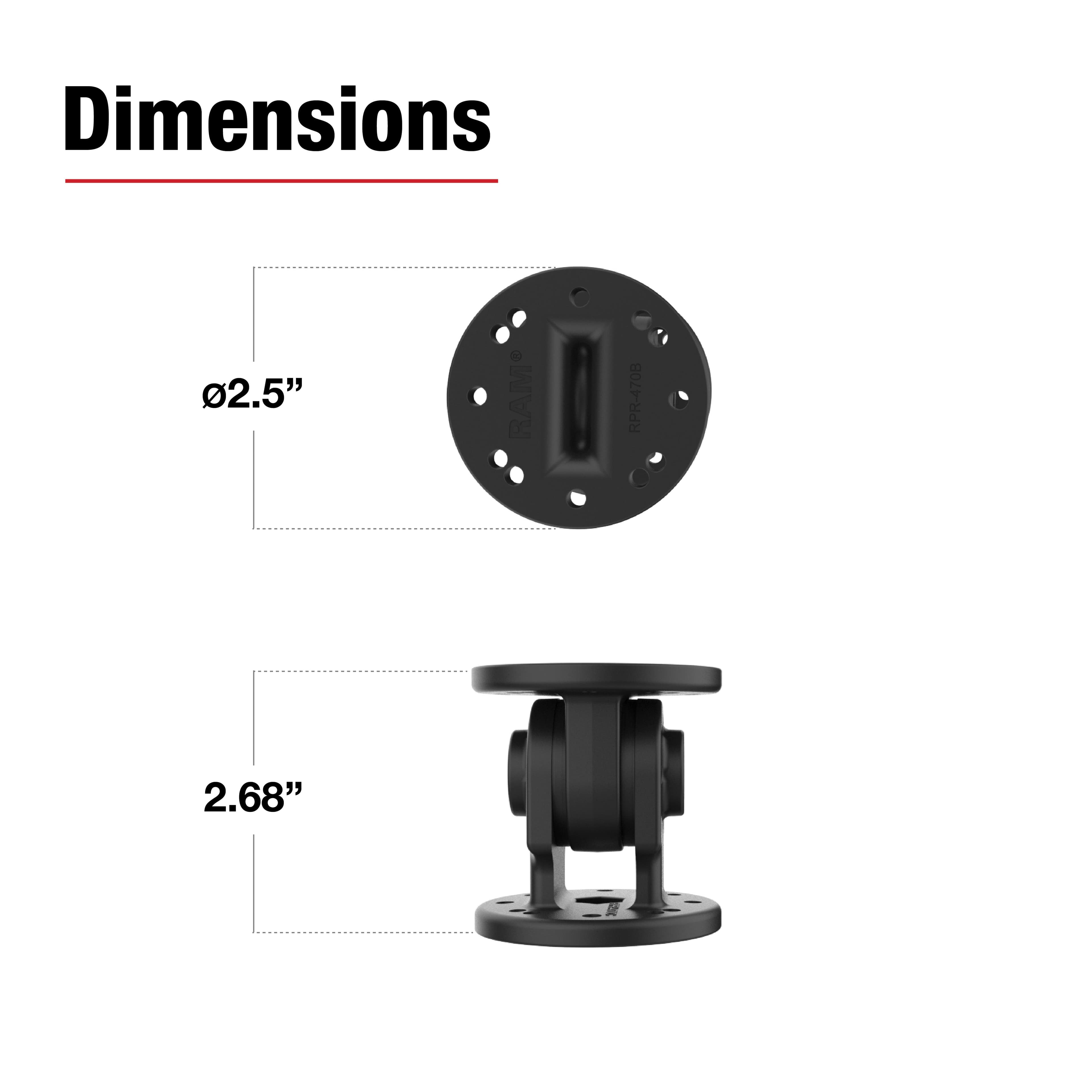 RAM® Single Pivot Mount