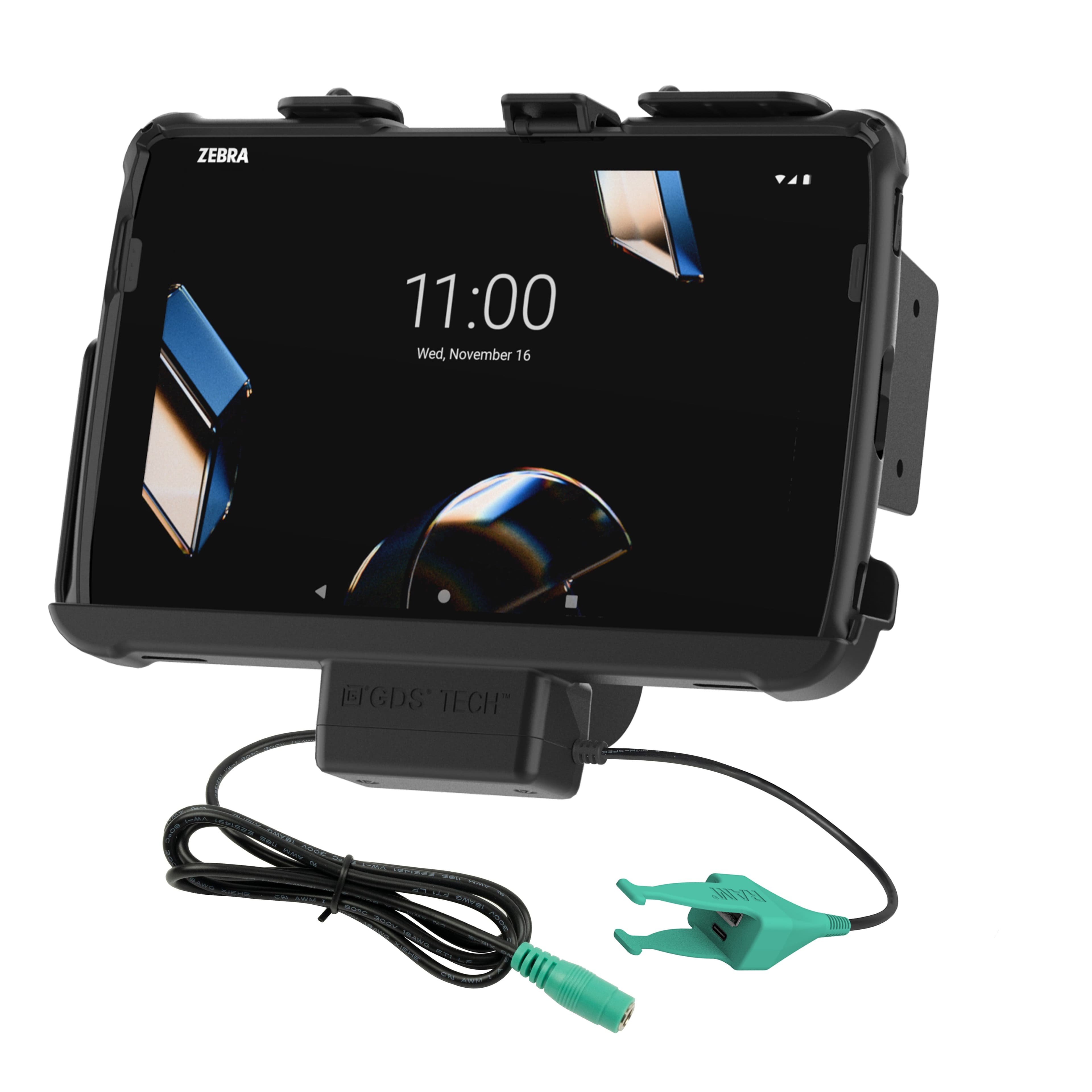 RAM® Tough-Dock™ Power + USB-C & USB-A for Zebra ET401 & ET4x 10" (25.4 cm)