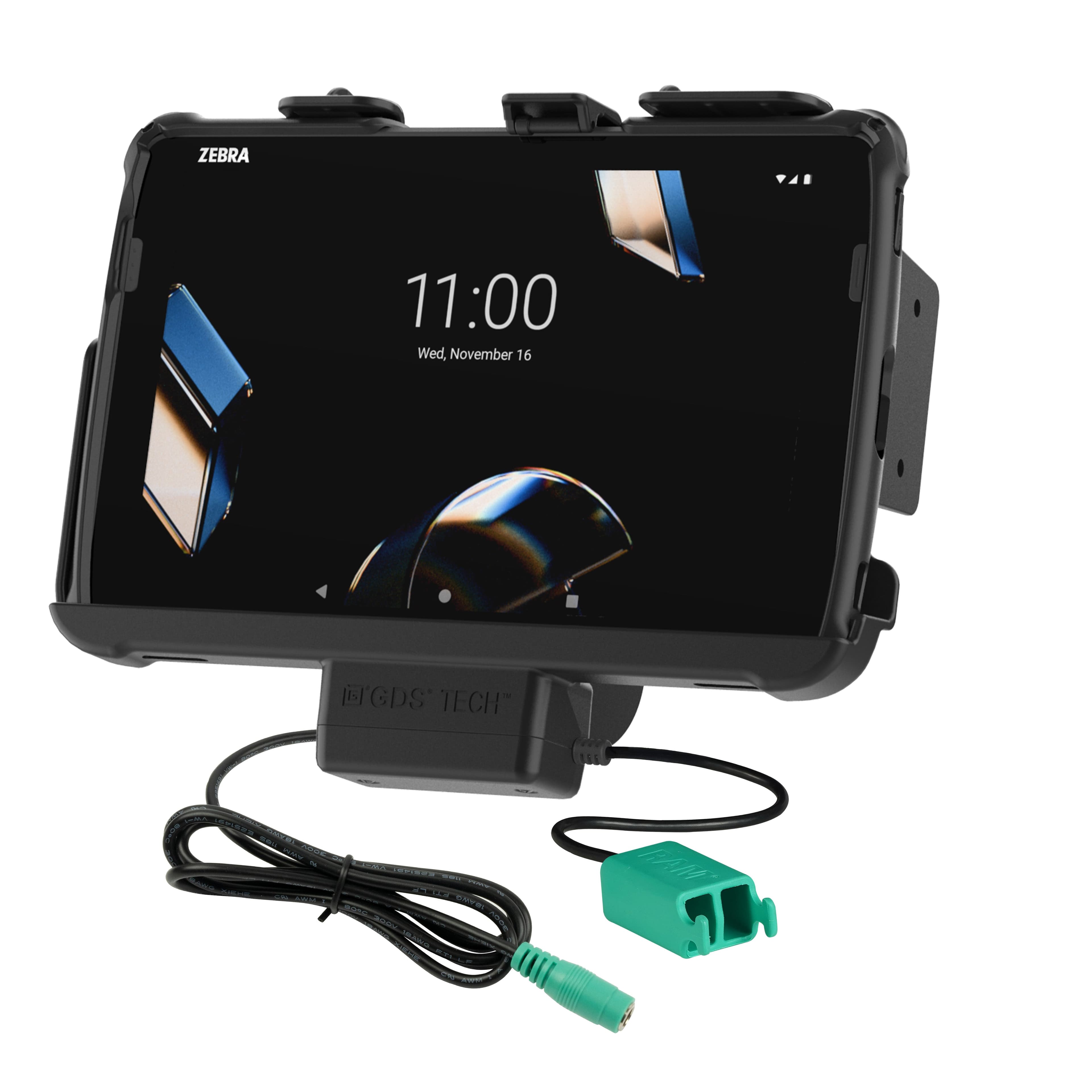 RAM® Tough-Dock™ Power + Dual USB for Zebra ET401 & ET4x 10" (25.4 cm)