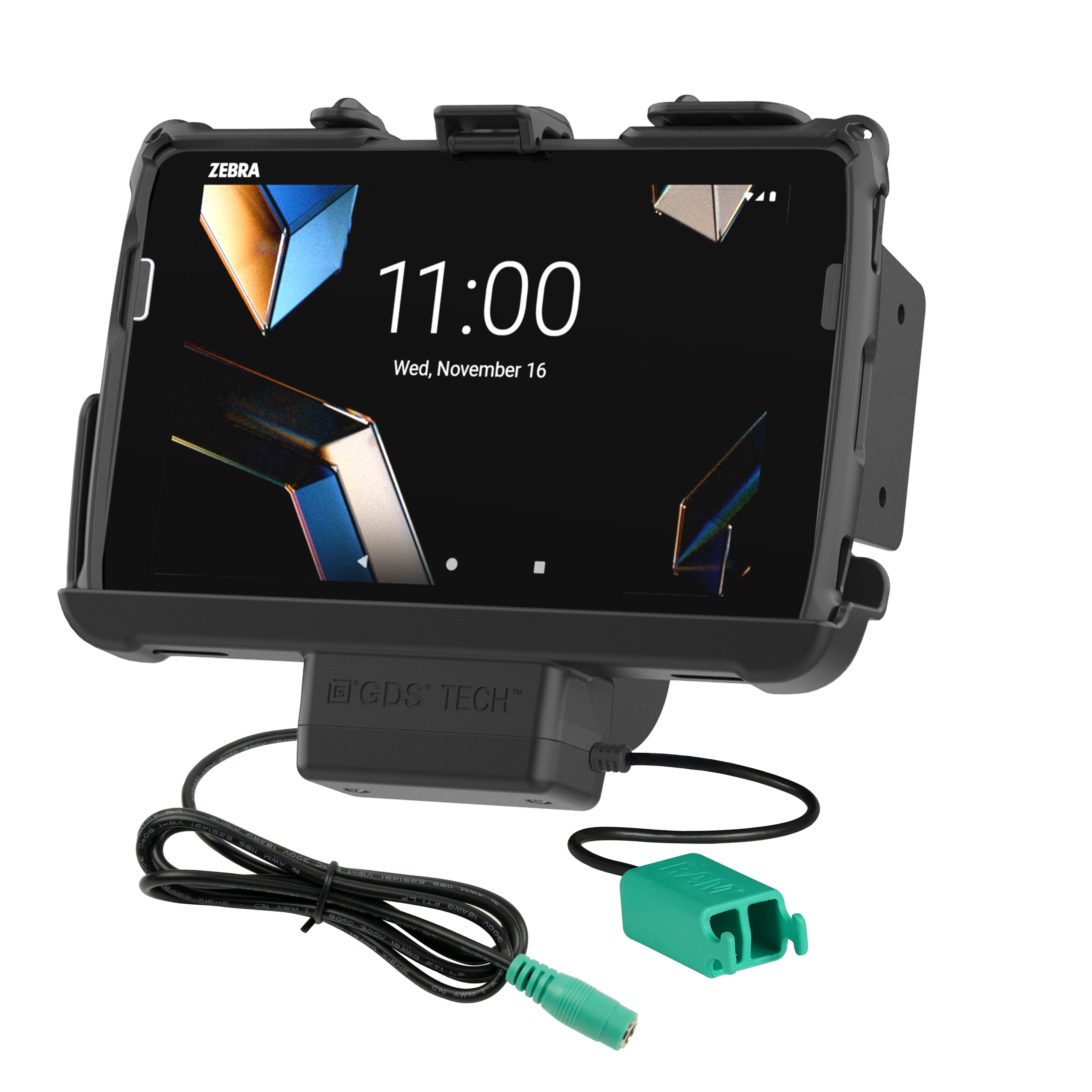RAM® Tough-Dock™ Power + Dual USB for Zebra ET401 & ET4x 8" (20.3 cm)