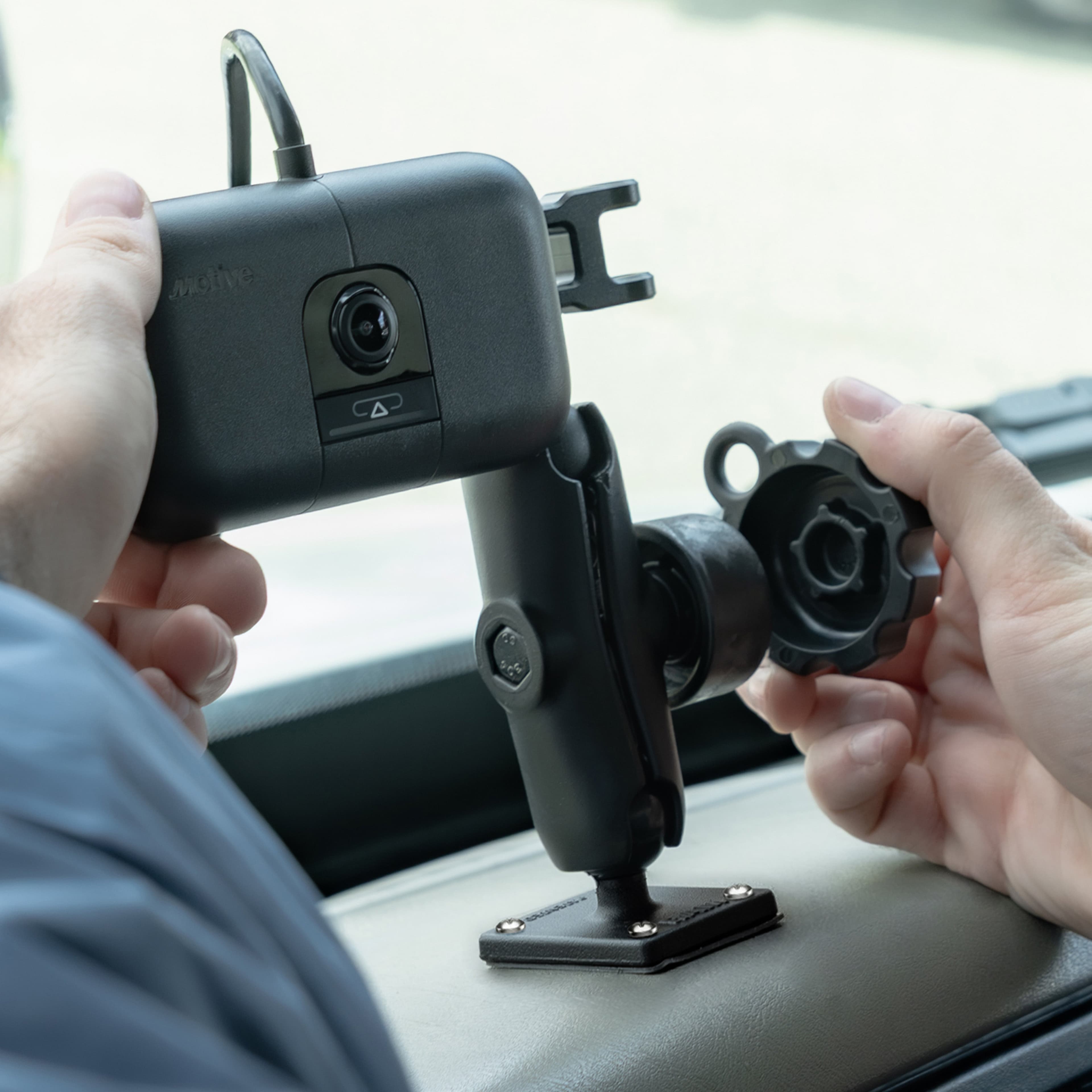 RAM® Pin-Lock™ Security Knob with 5-Pin Pattern for B Size Socket Arms