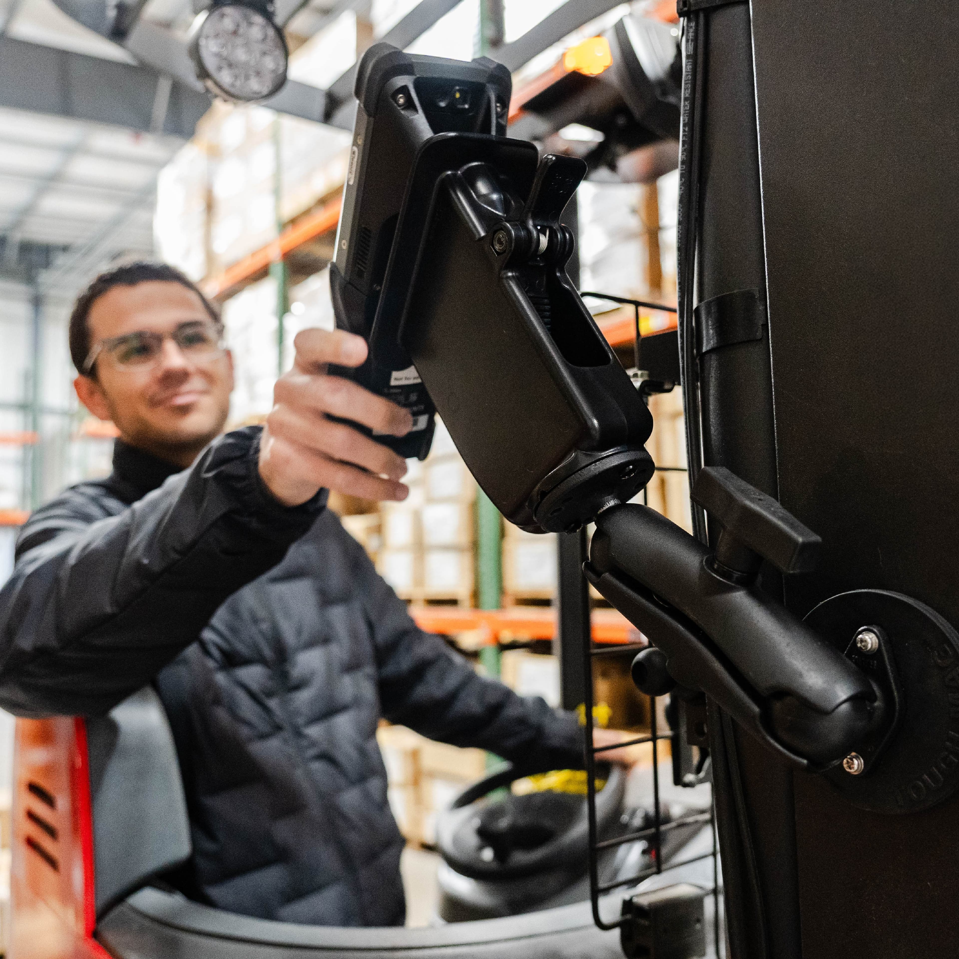 RAM® Drop-N-Lock™ Scanner Gun Holder
