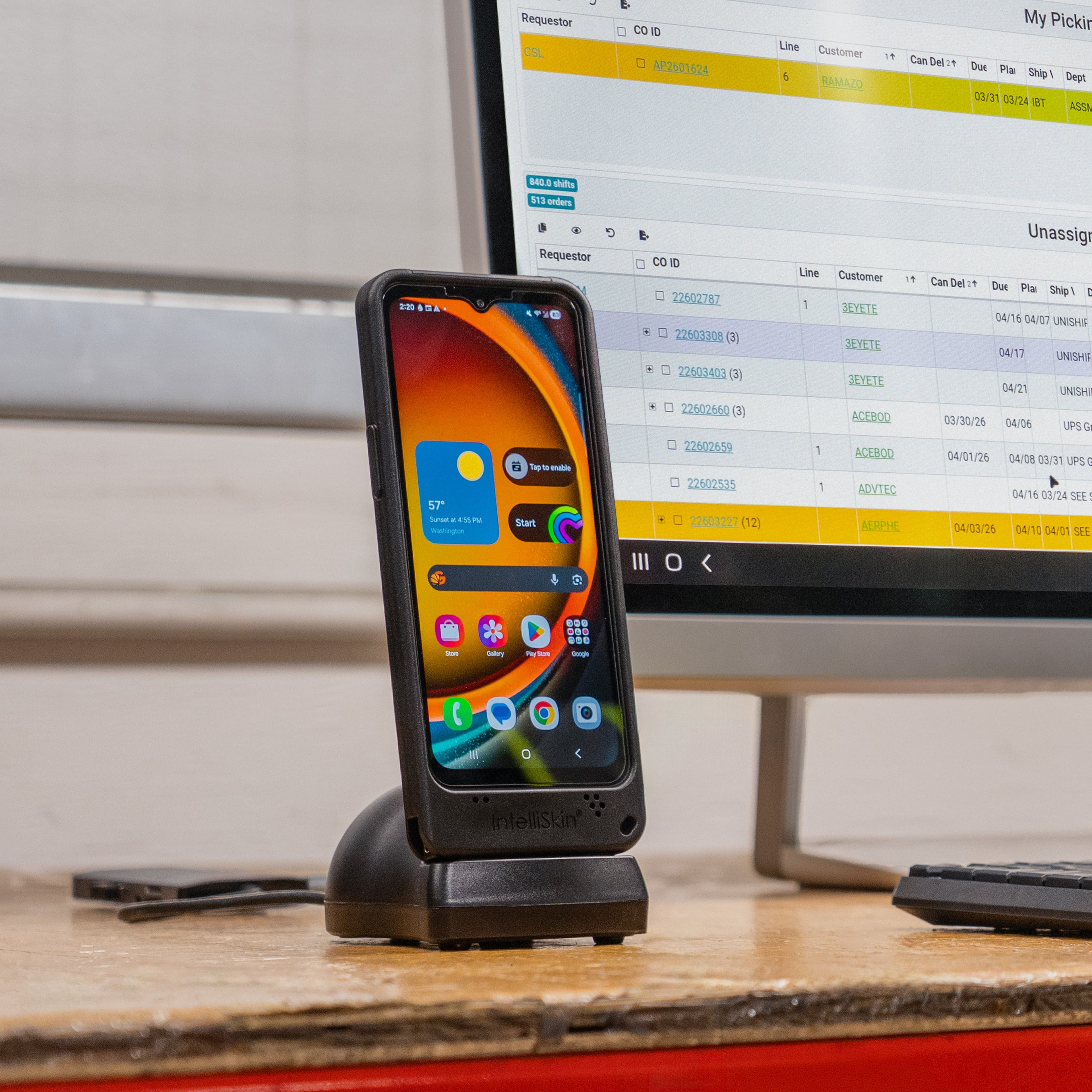GDS® Desktop Dock with Power Delivery - Small Tablets & Phones