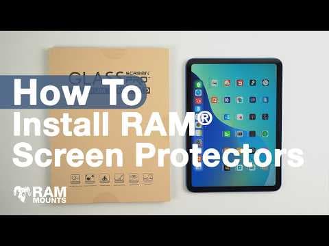 RAM® Screen Protector for Tablets with IntelliSkin® NG