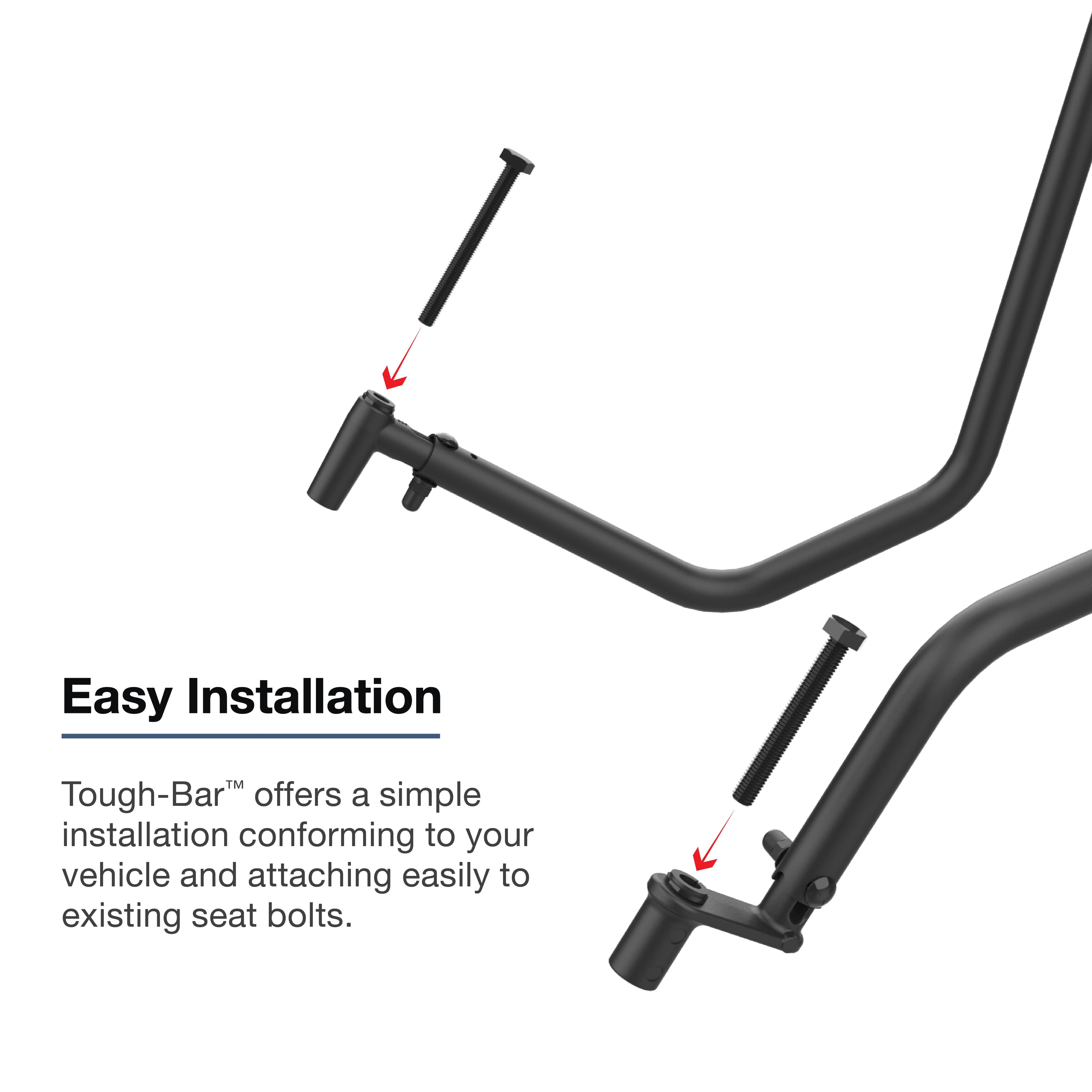 RAM® Tough-Bar™ for '25-26 Ford Interceptor - Havis Console & 8" (20.3 cm) Screen