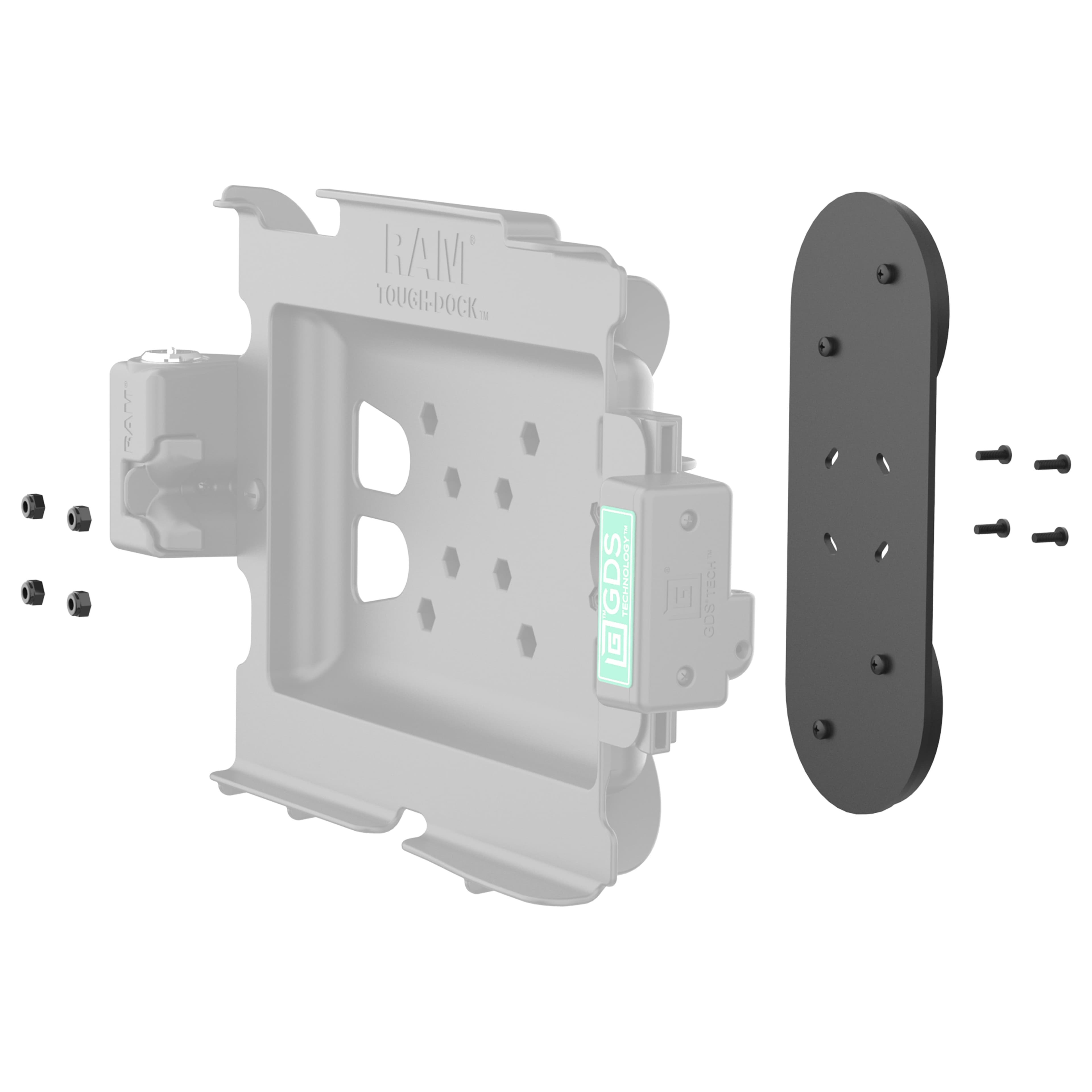 RAM® Tough-Mag™ Double Magnetic Base
