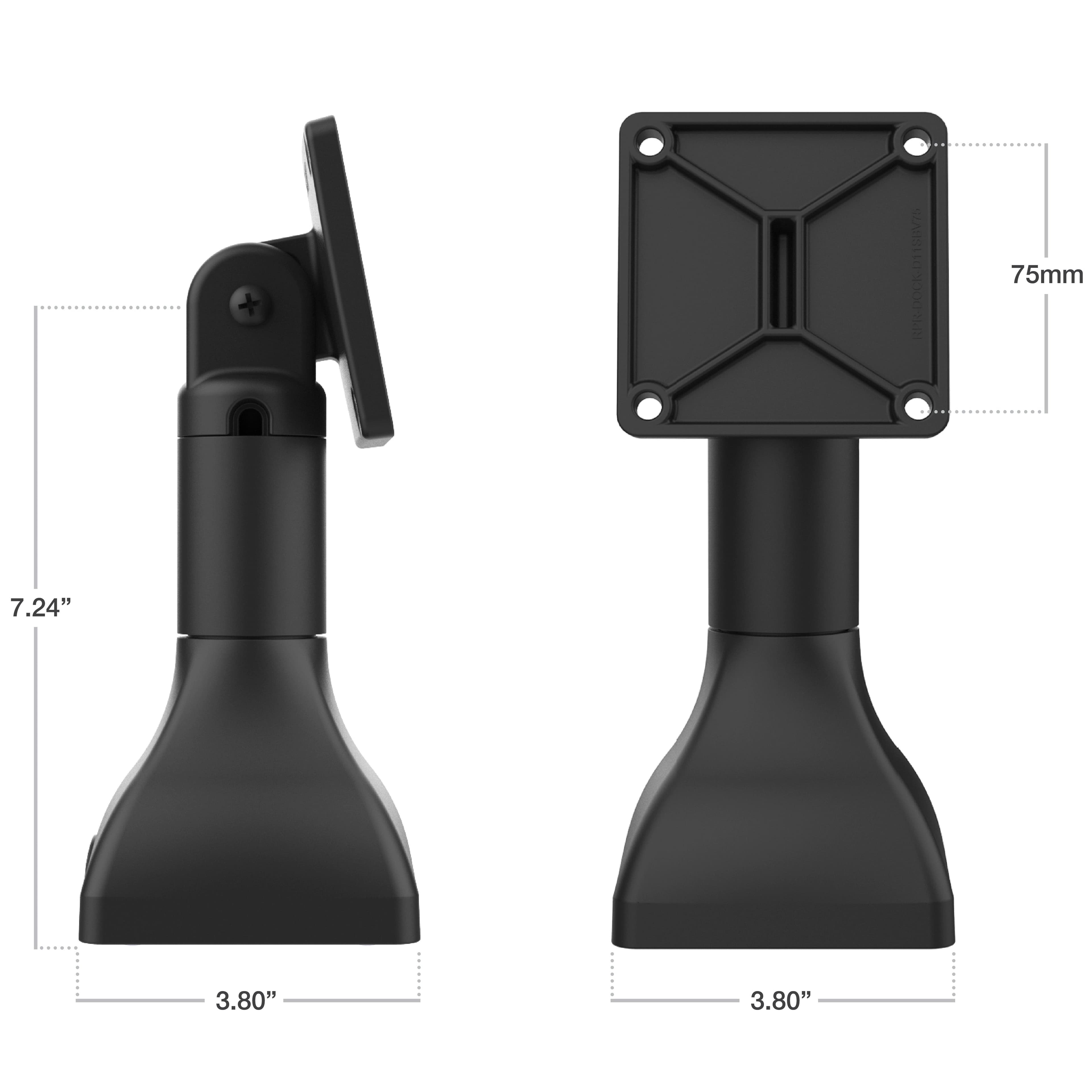 RAM® 7" (17.8 cm) Pedestal Mount with 75mm VESA Pattern