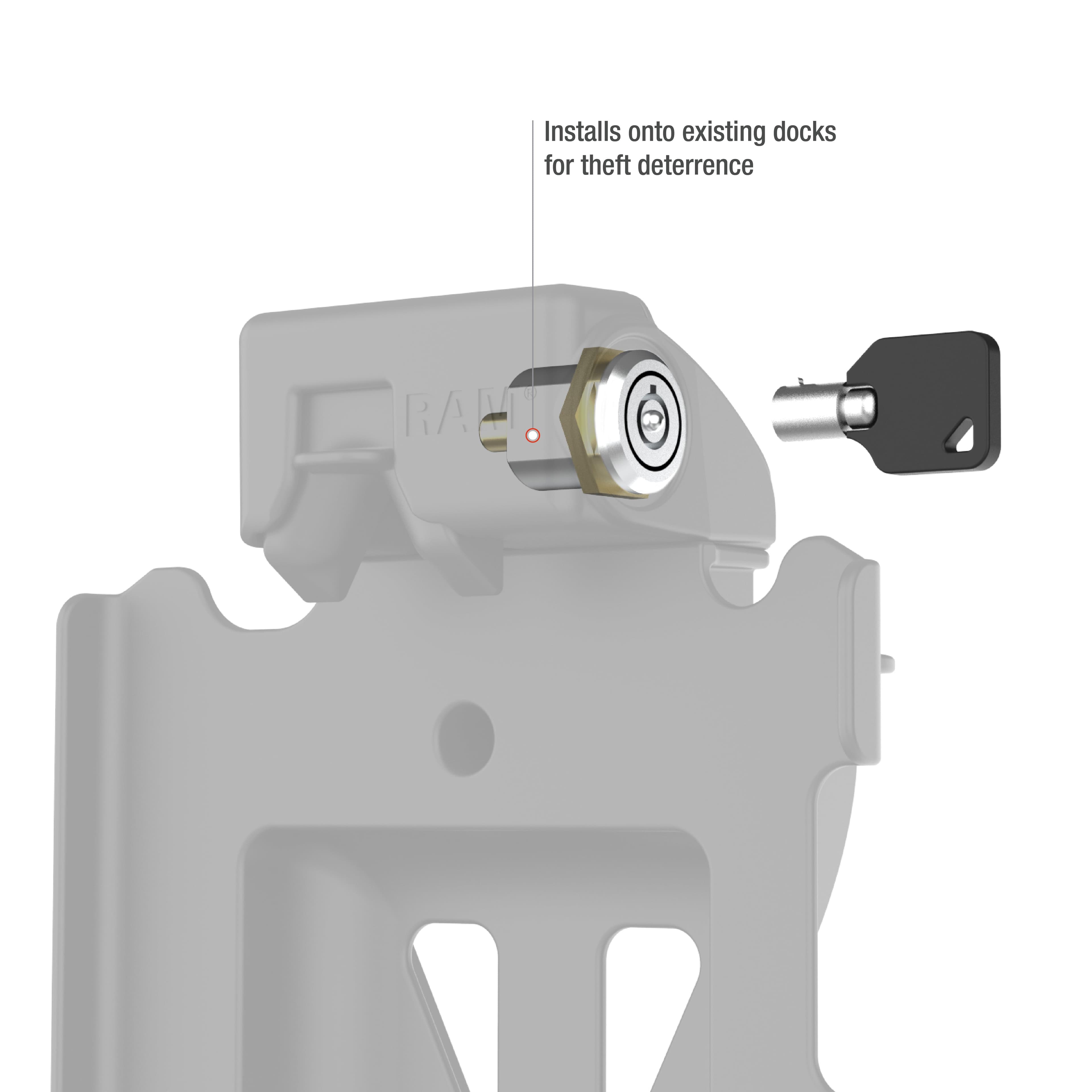 RAM® Push Lock with Keys