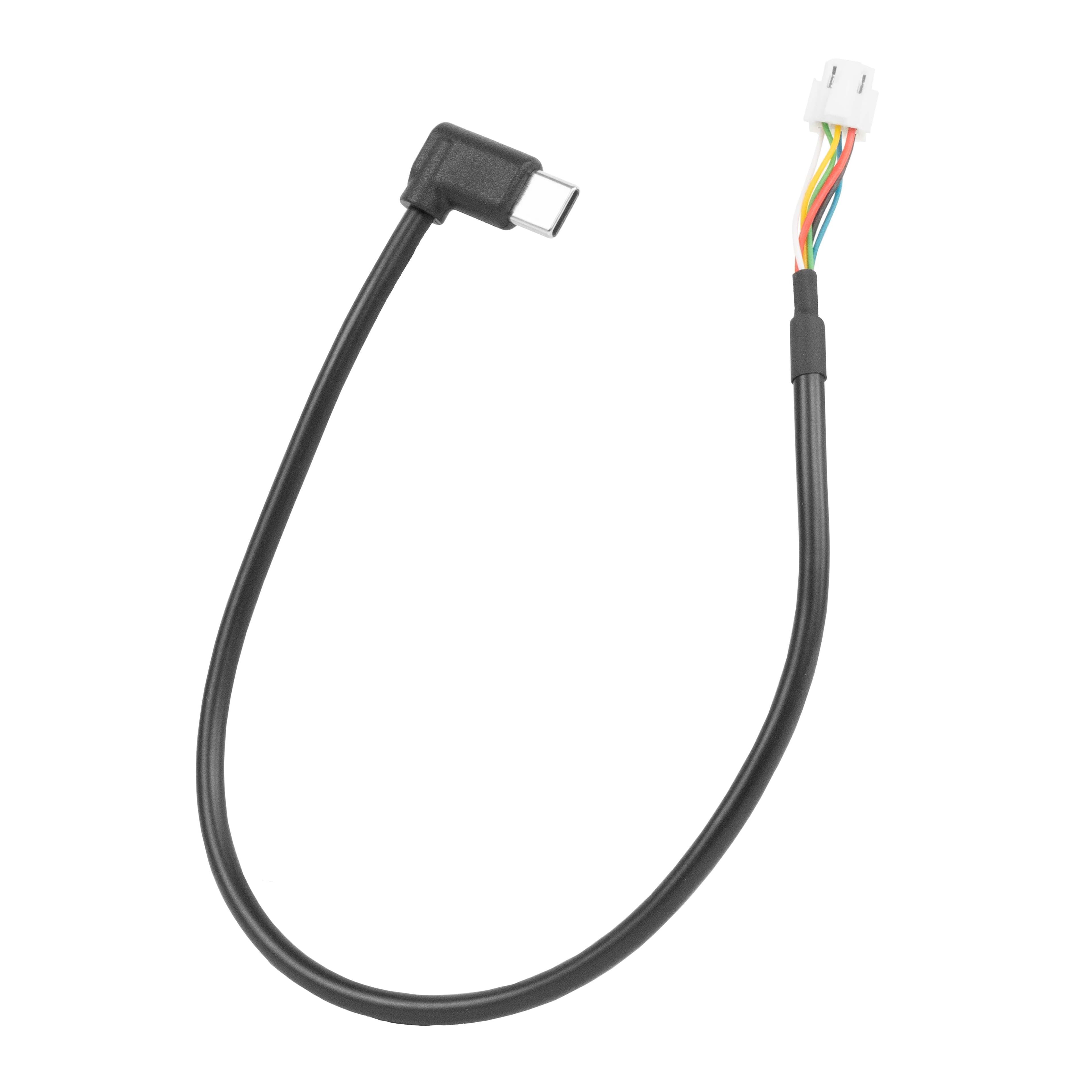 RAM® 90-Degree USB-C Male to JST Male Cable – 0.3M Long