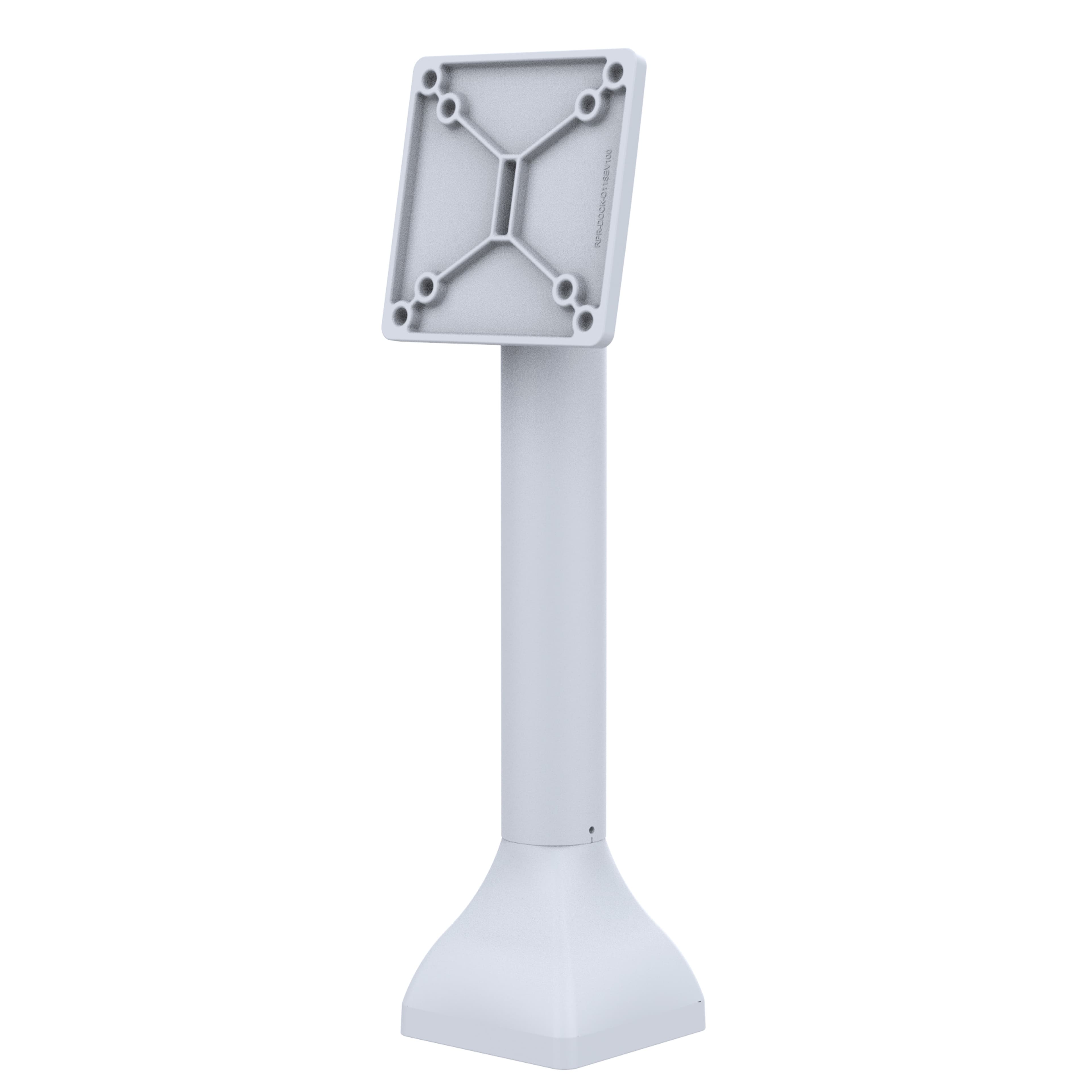 RAM® 14" Pedestal Mount with 100mm & 75mm VESA Patterns - Gray
