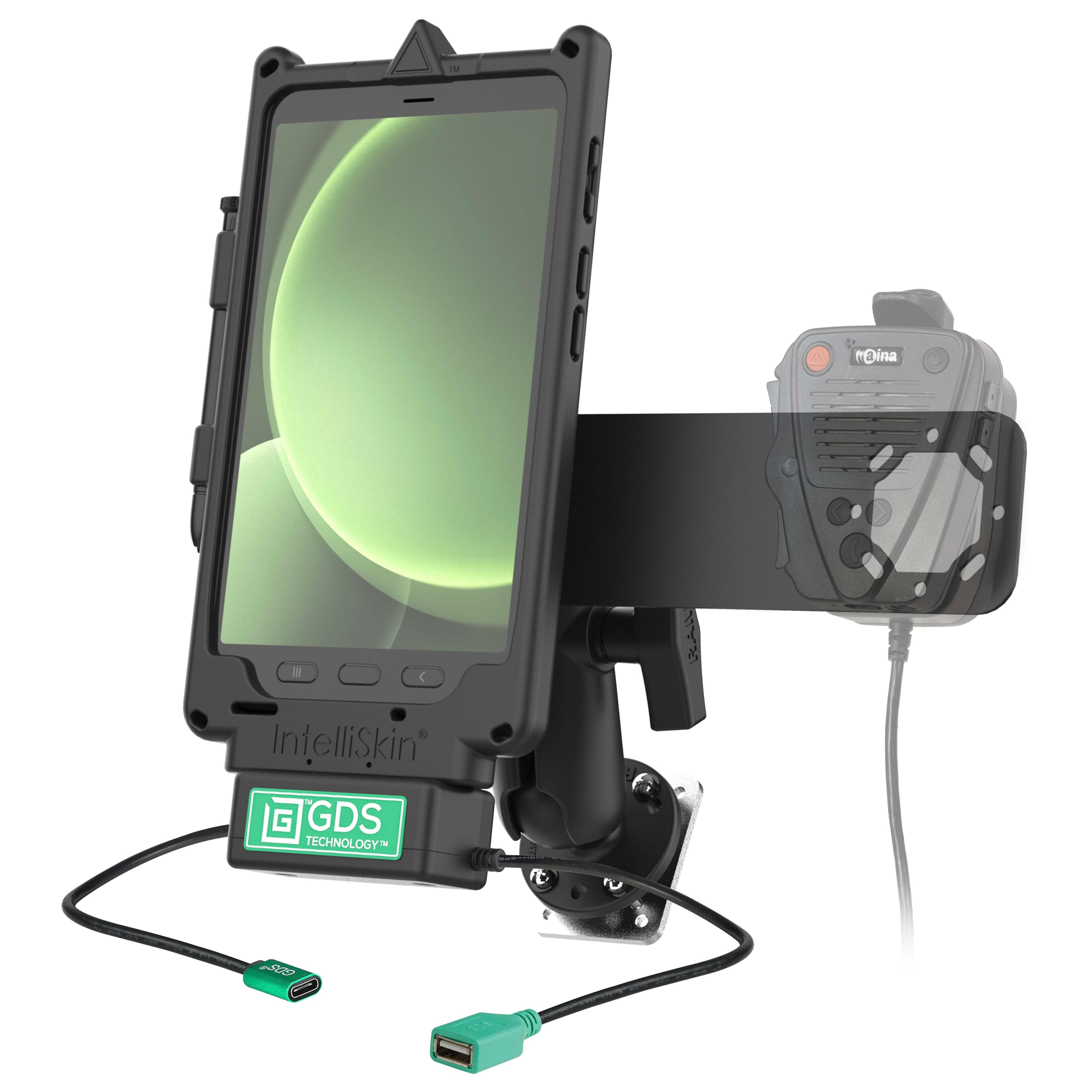 GDS® Uni-Conn™ Aina PTT Voice Responder Bundle for Samsung Tab Active5
