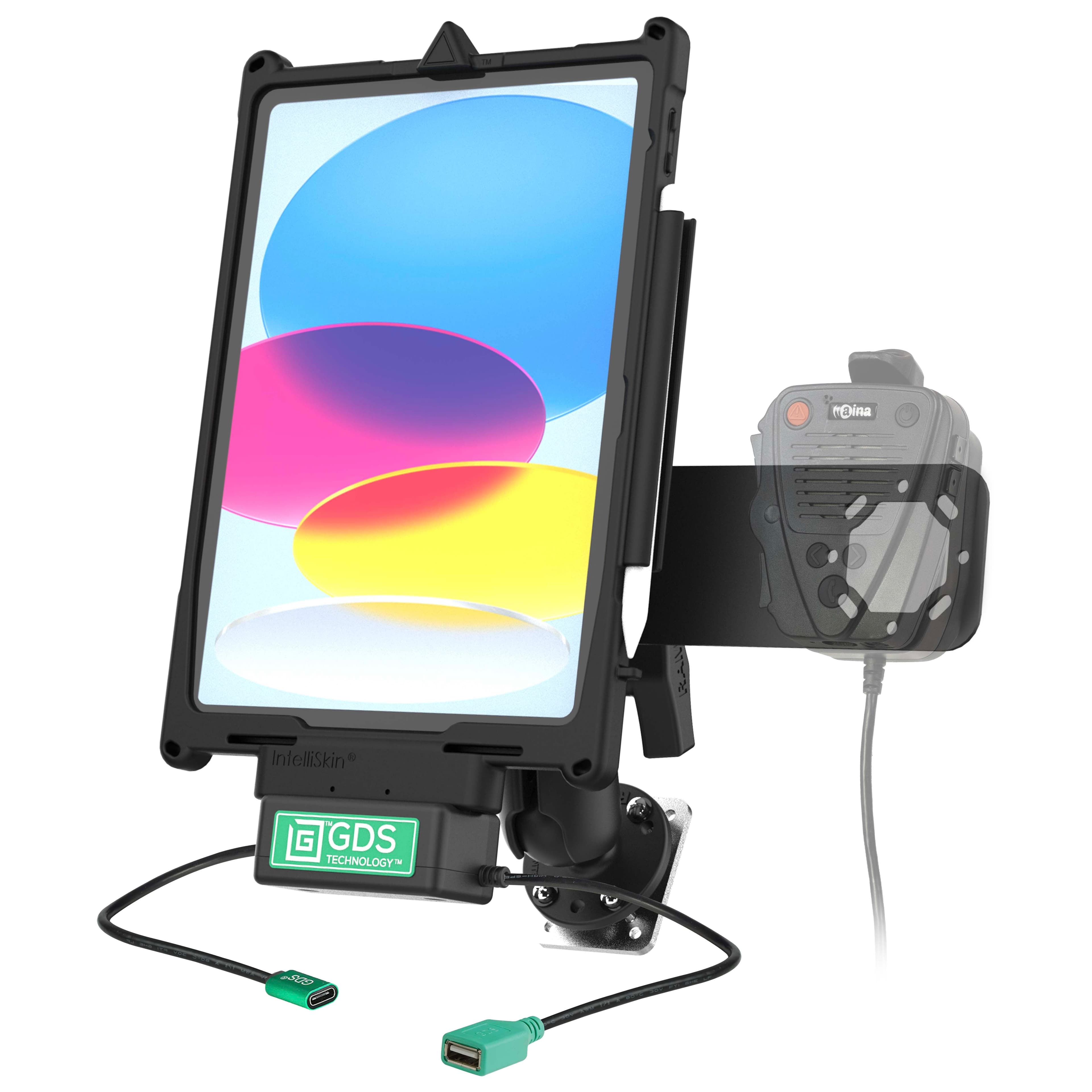 GDS® Uni-Conn™ Aina PTT Voice Responder Bundle for iPad 10th & 11th Gen