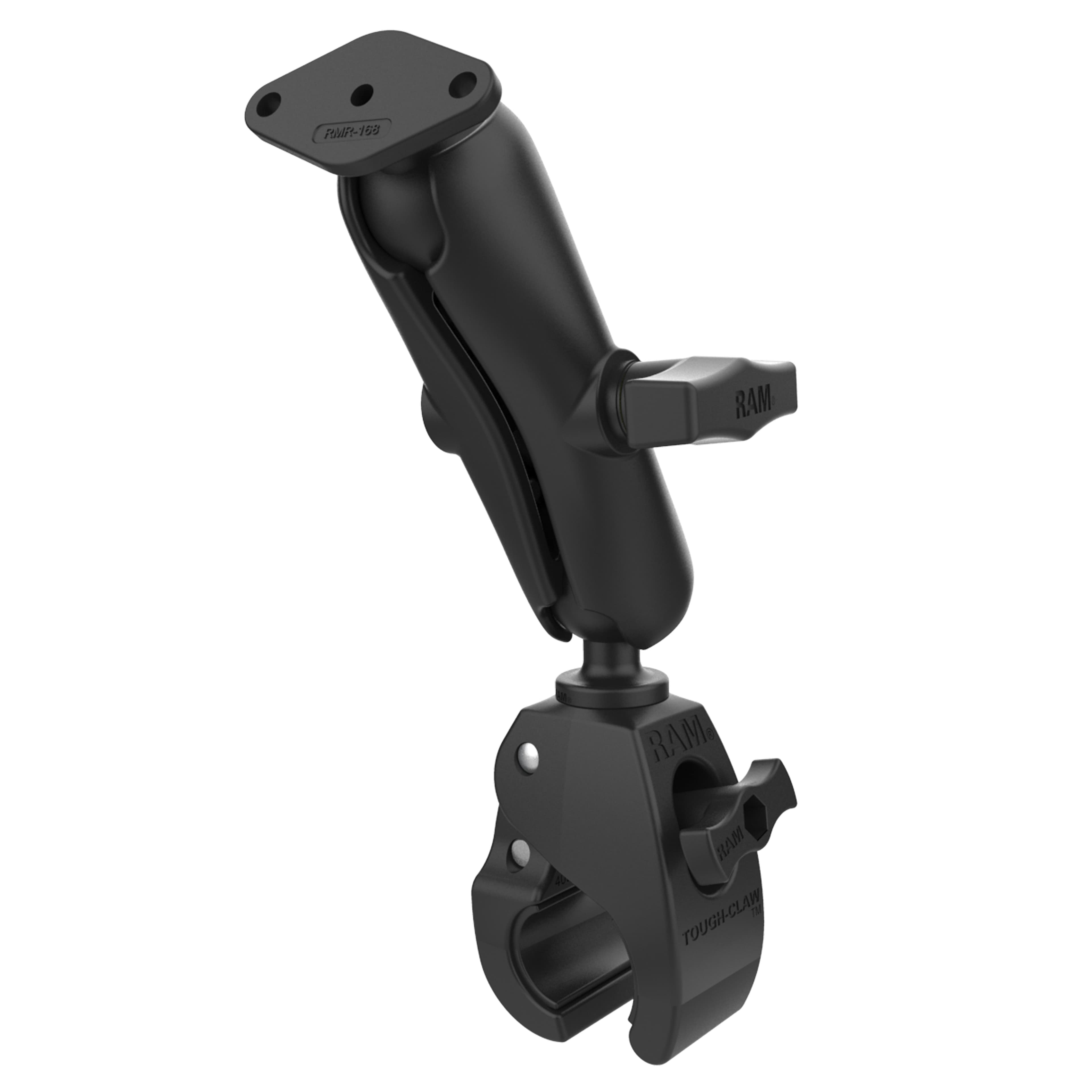 RAM® Tough-Claw™ Medium Clamp Mount with Diamond Plate Adapter - Medium