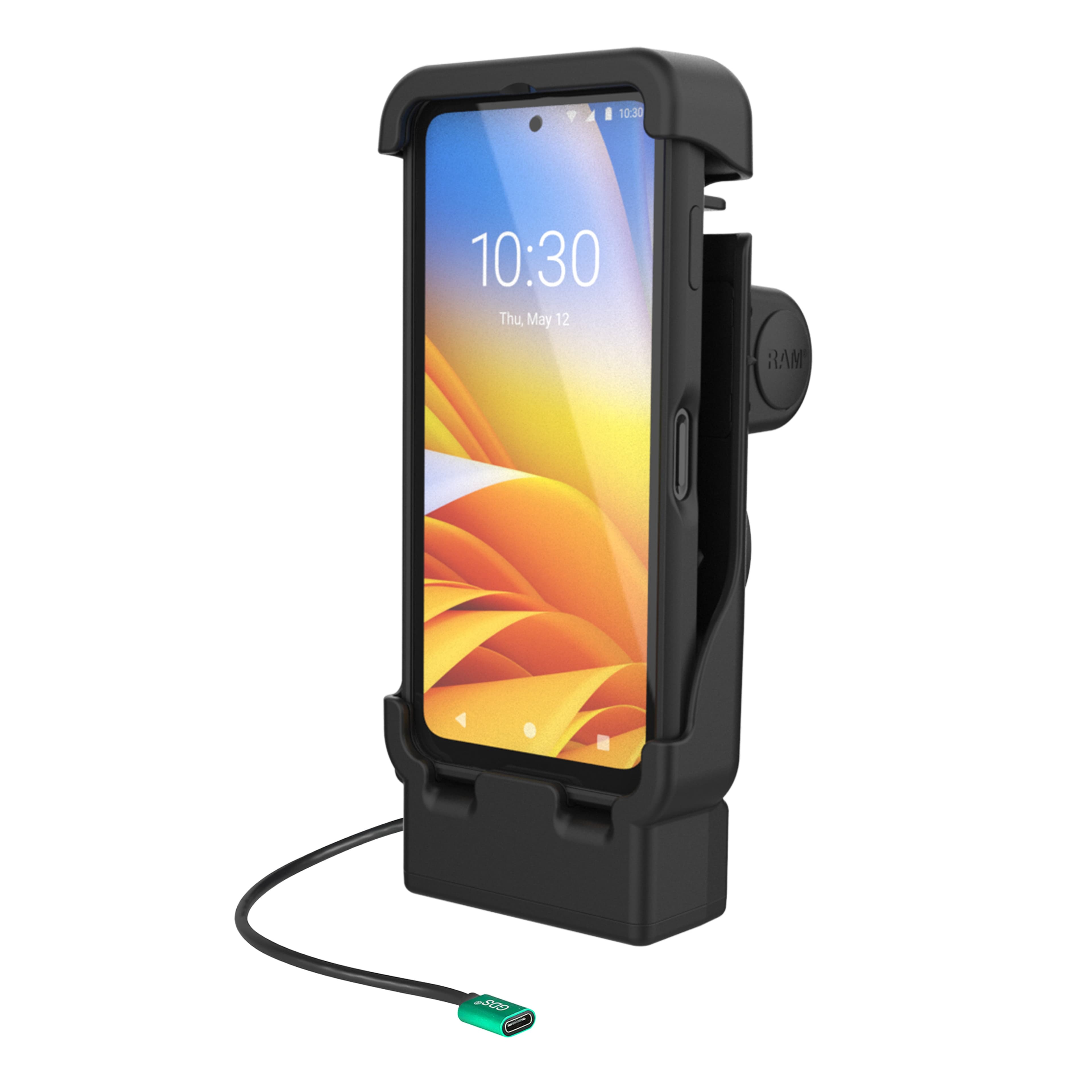 RAM® Powered Vehicle Dock for Zebra EM45
