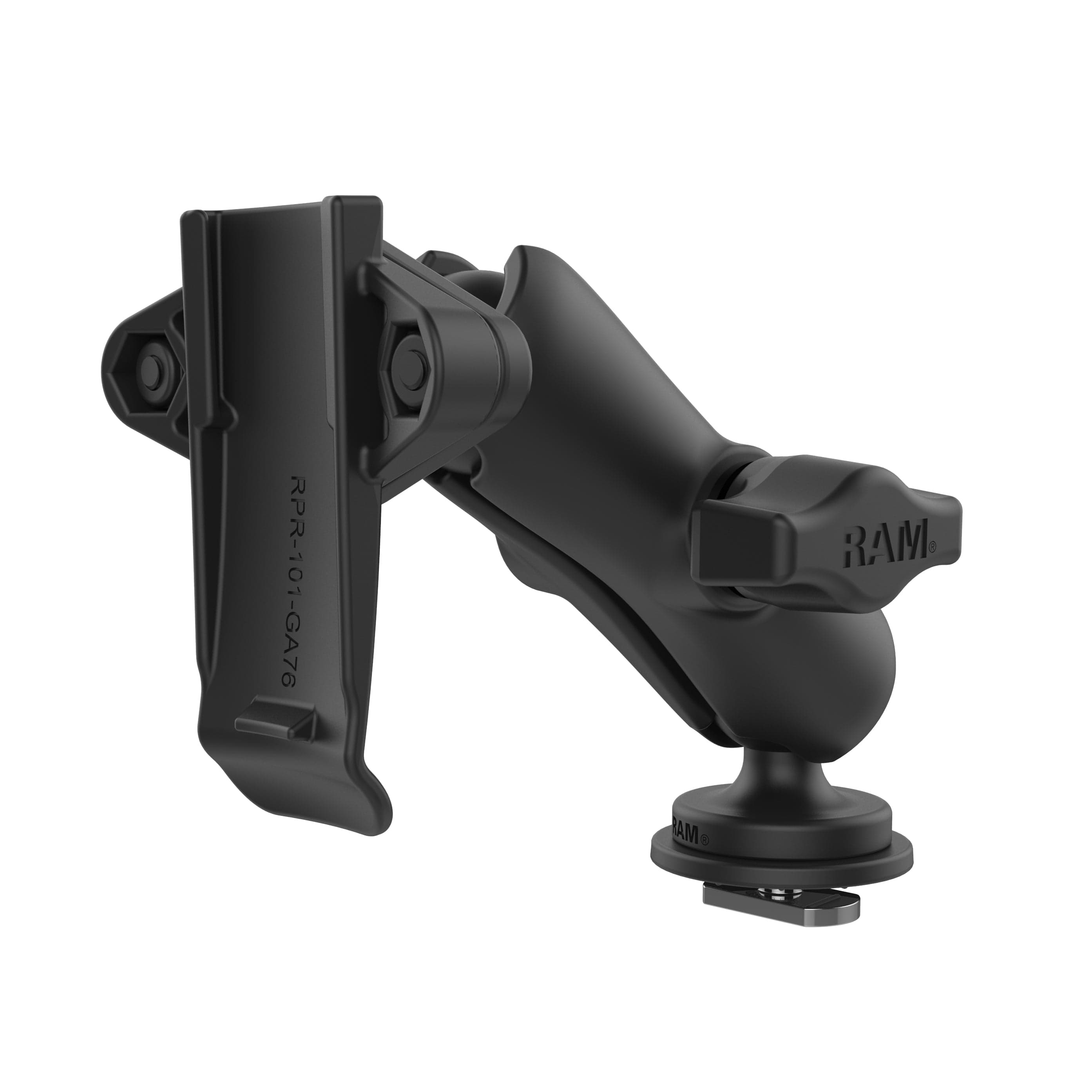 RAM® Track Ball™ Double Ball Mount with Garmin Spine Clip Holder