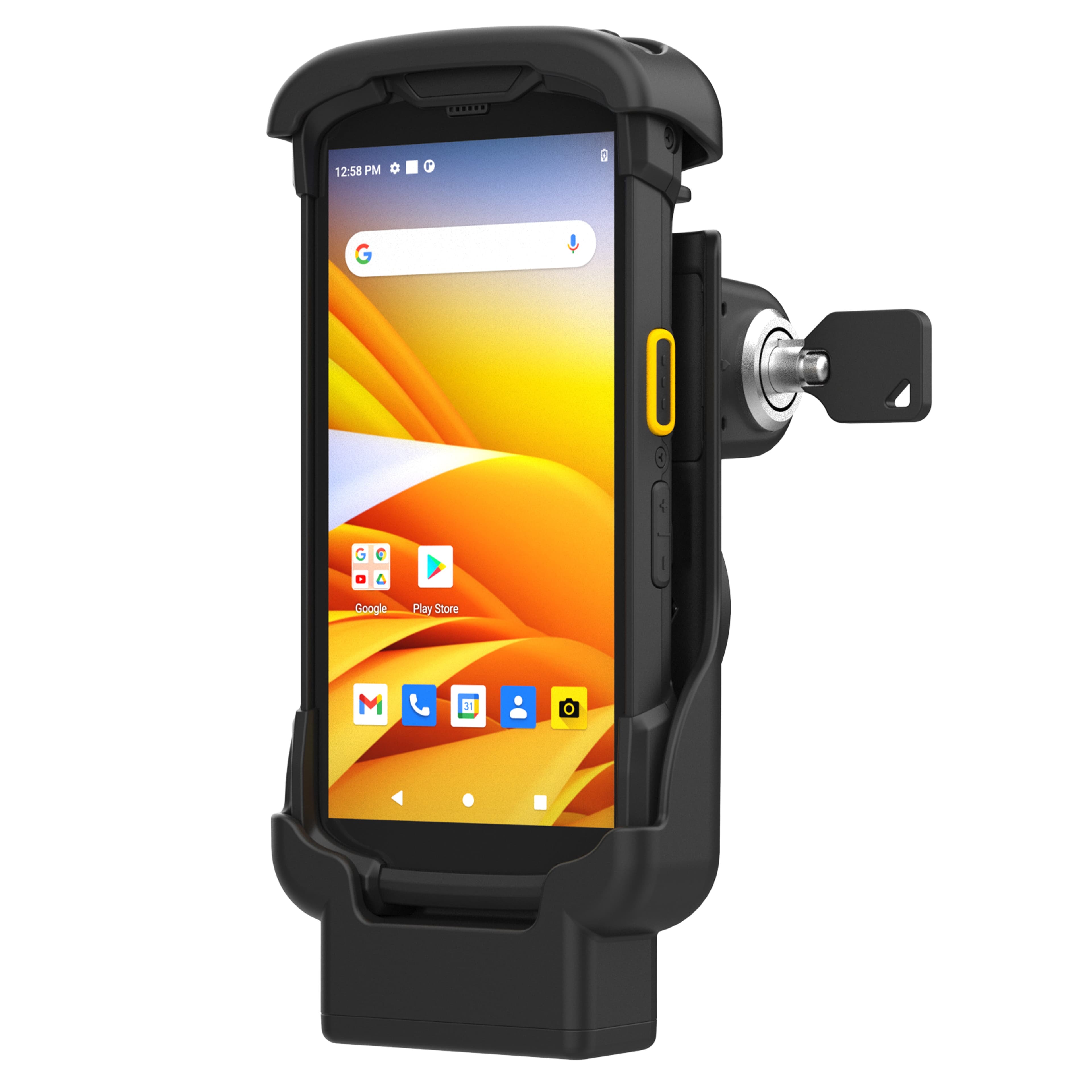 RAM® Key-Locking Form-Fit Holder for Zebra TC73 & TC78