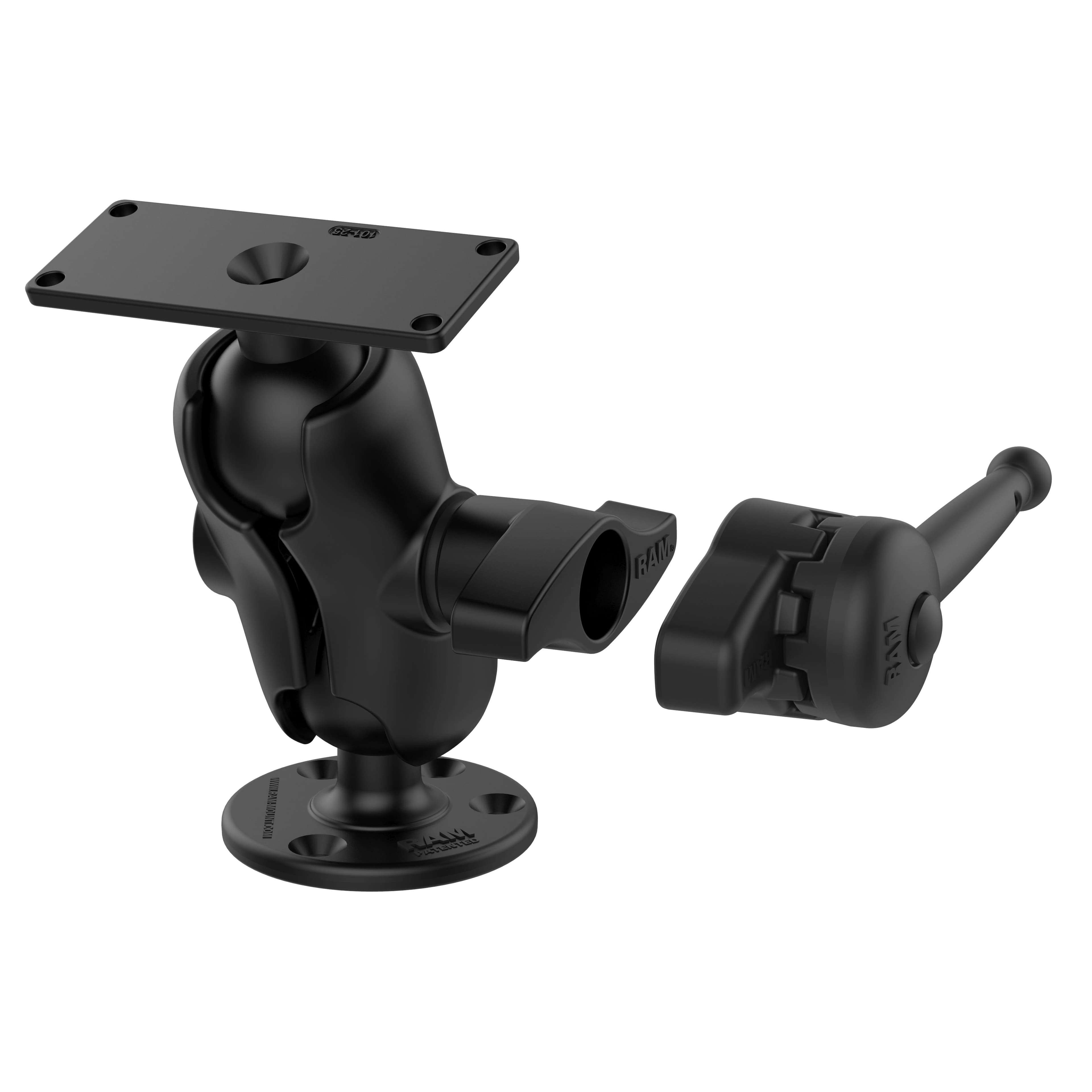 RAM® Drill-Down Ball Mount for Humminbird Helix 8-15, XPLORE & Apex