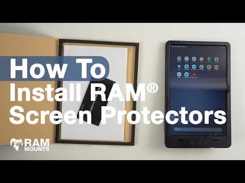 RAM® Screen Protector for Tablets with Thin-Case™