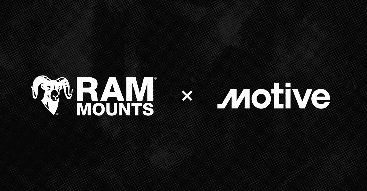 RAM® Mounts Supports Motive AI Dashcams with Rugged Mounting Solutions