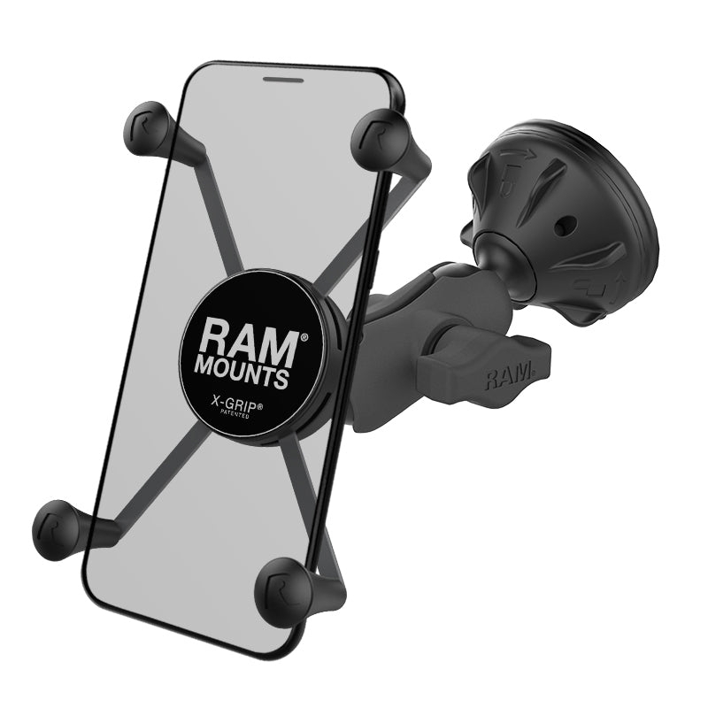 RAM® X-Grip® Large Phone Mount With Composite Suction Cup Base | Phone ...